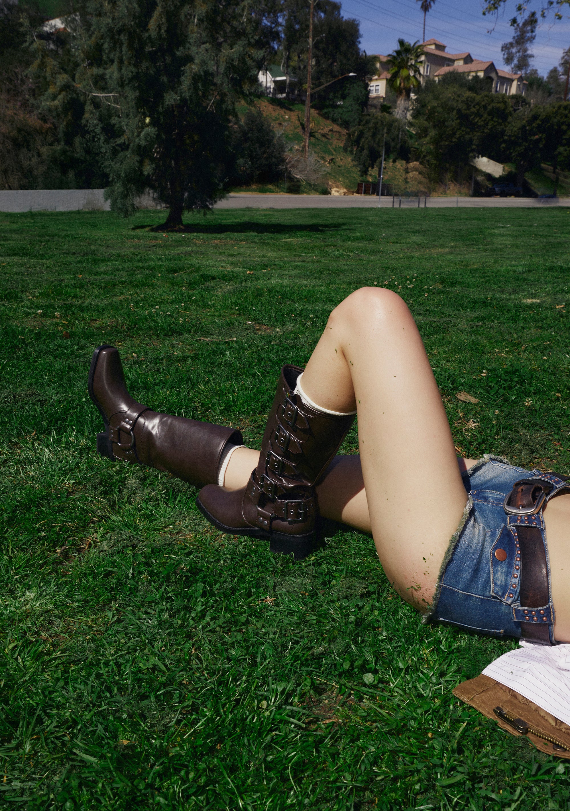 Around The City Moto Boots - Brown - Image 7