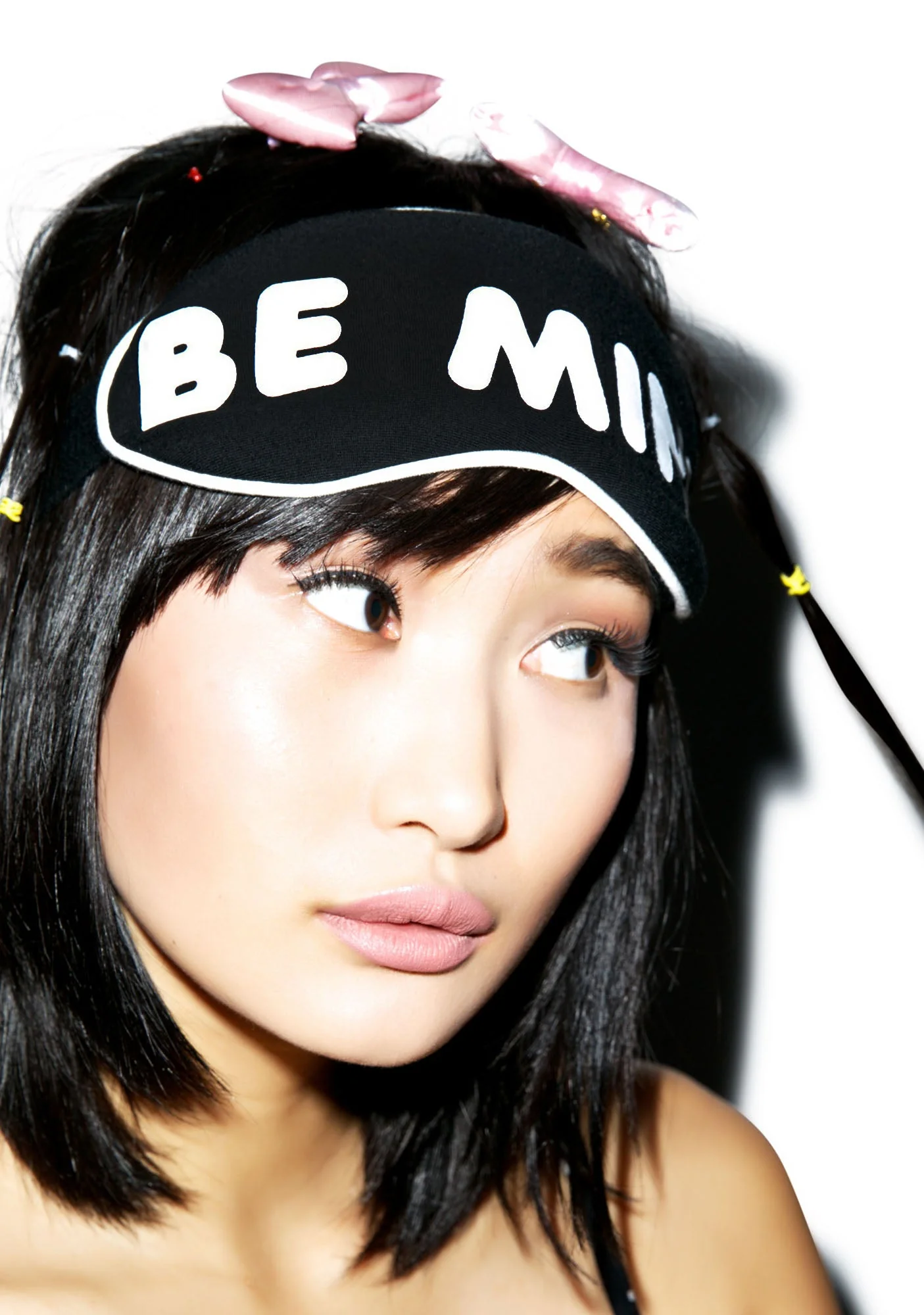 Be Mine Eye Mask - White - Image 6