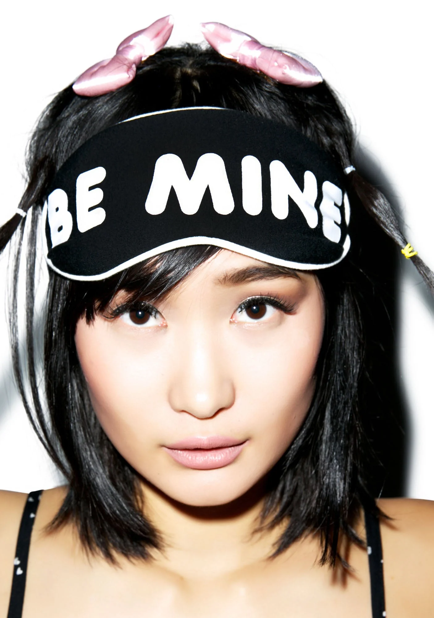 Be Mine Eye Mask - White - Image 8