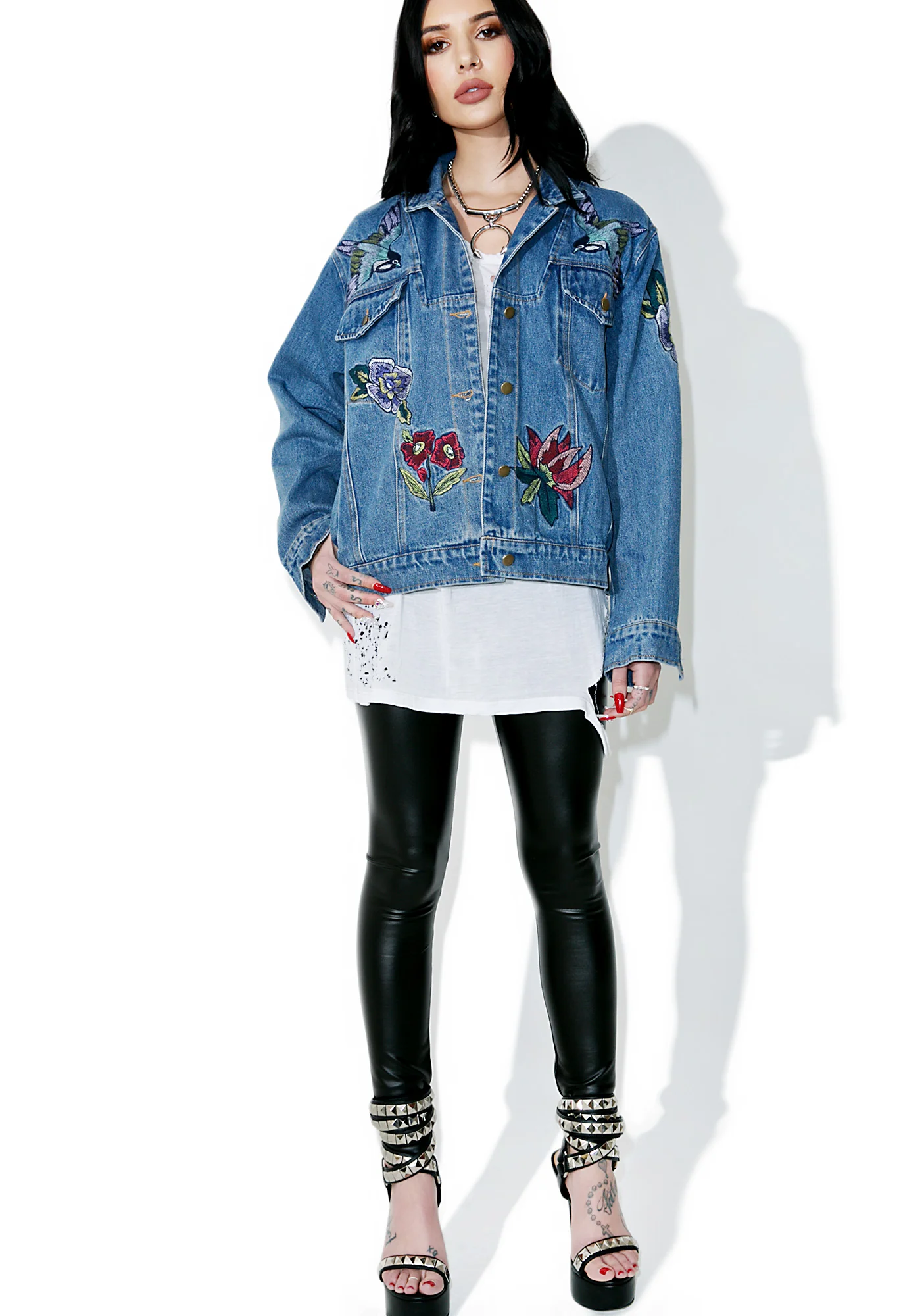 Blue Sparrow Denim Jacket - Image 5