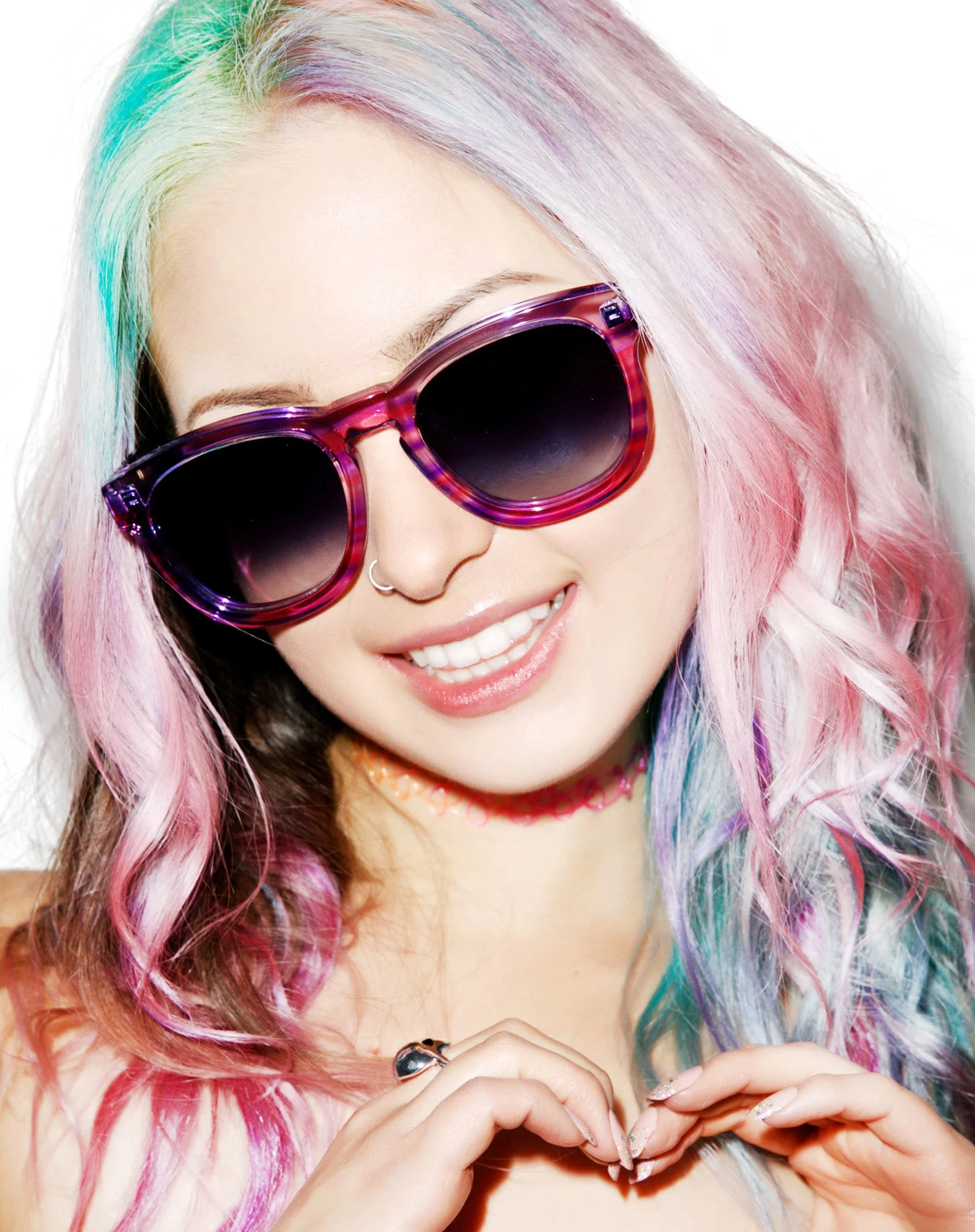 Classic Fox Sunglasses - Red - Image 20