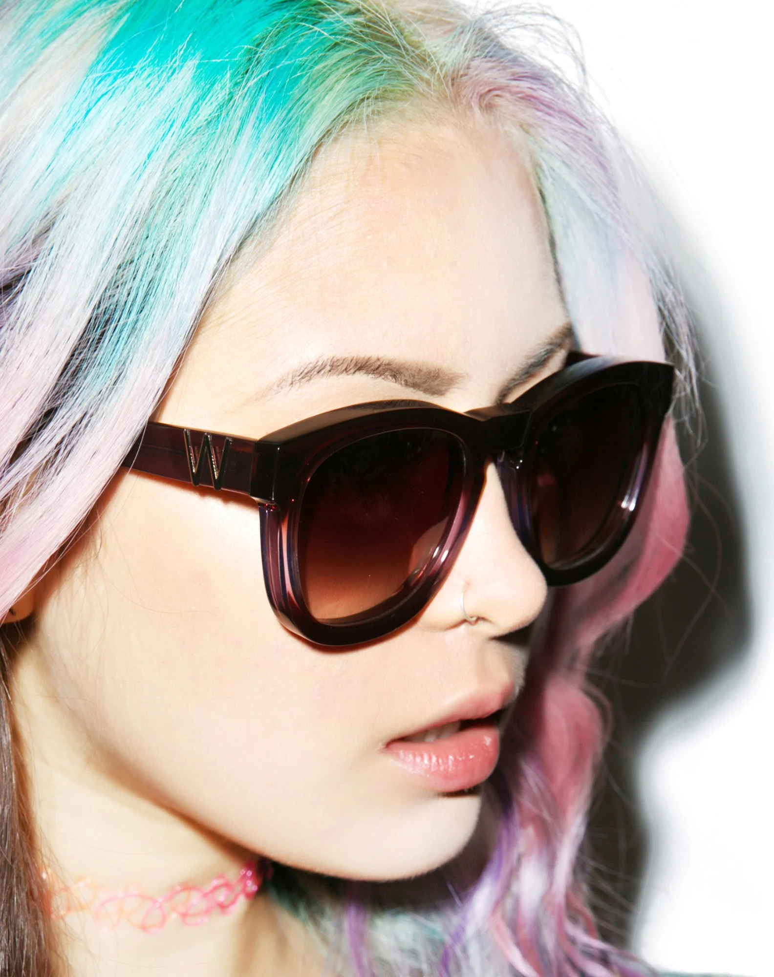 Classic Fox Sunglasses - Pink - Image 37