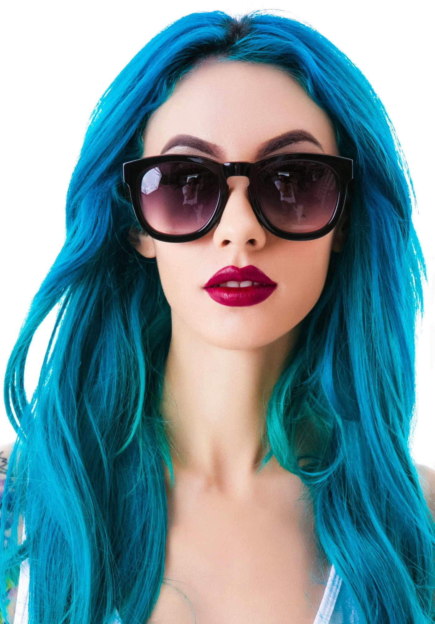Classic Fox Sunglasses - Pink - Image 42