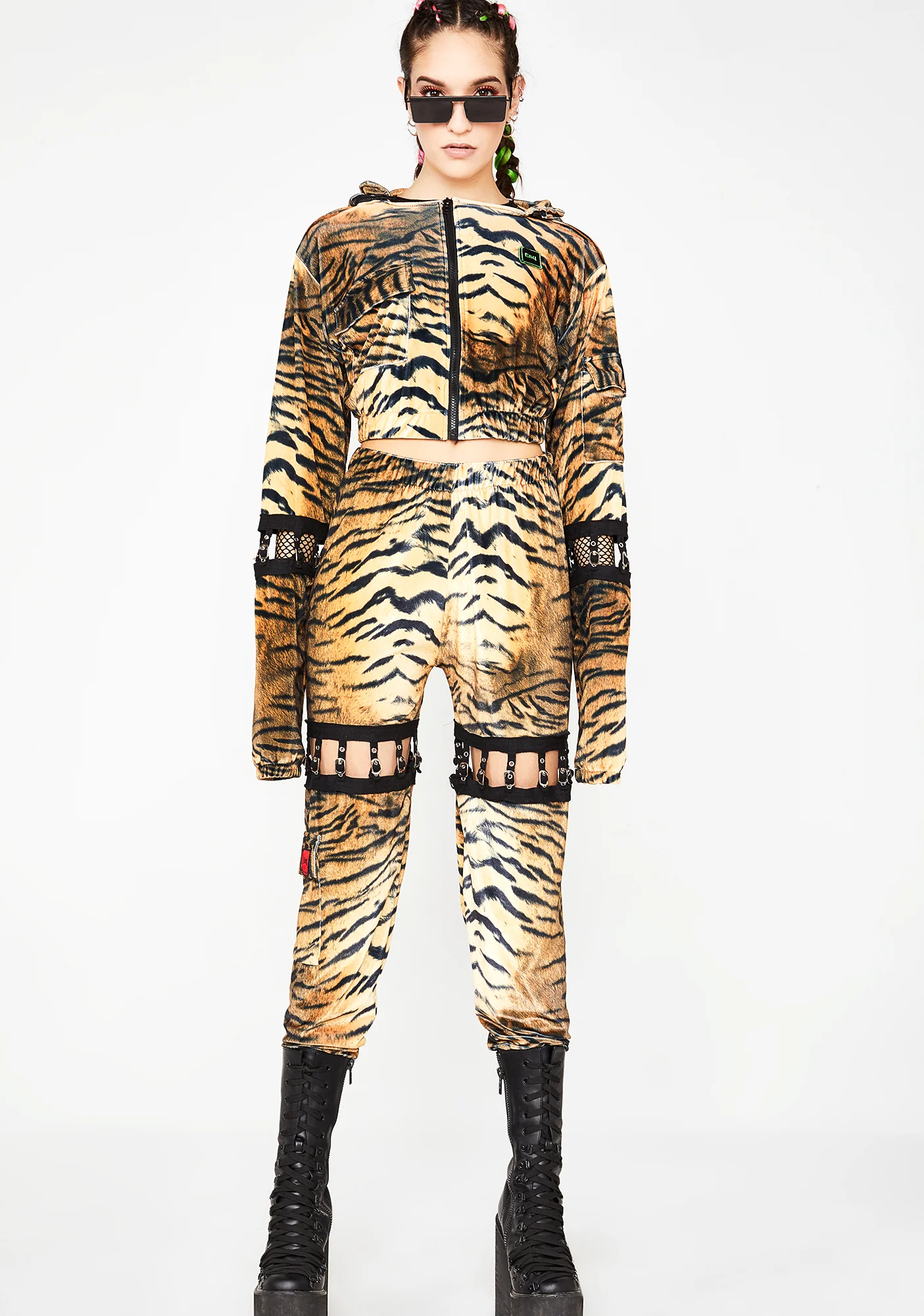 Connected Tiger Cargo Pants - Image 2