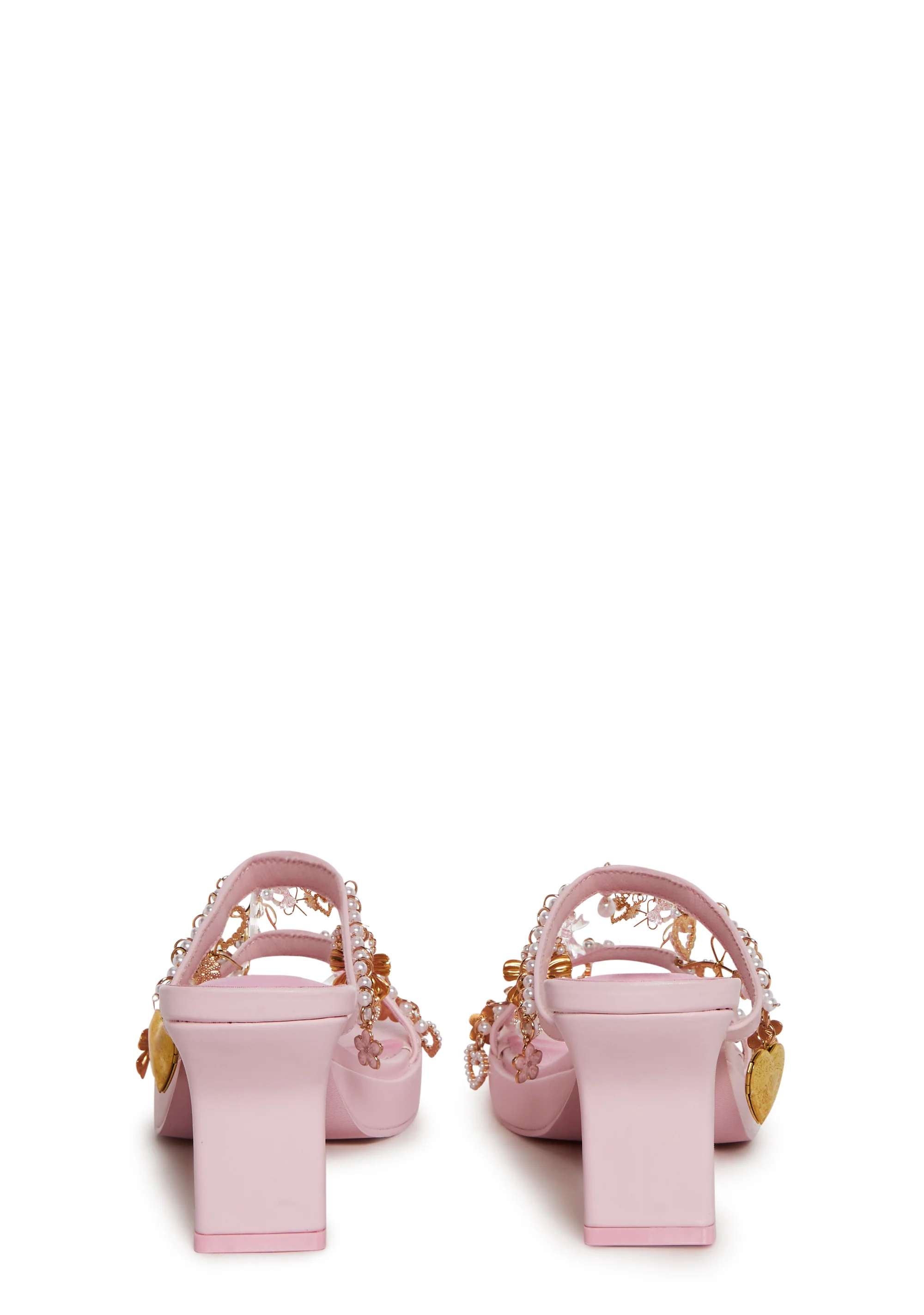 Charms and Cheer Sandals - Pink - Image 4