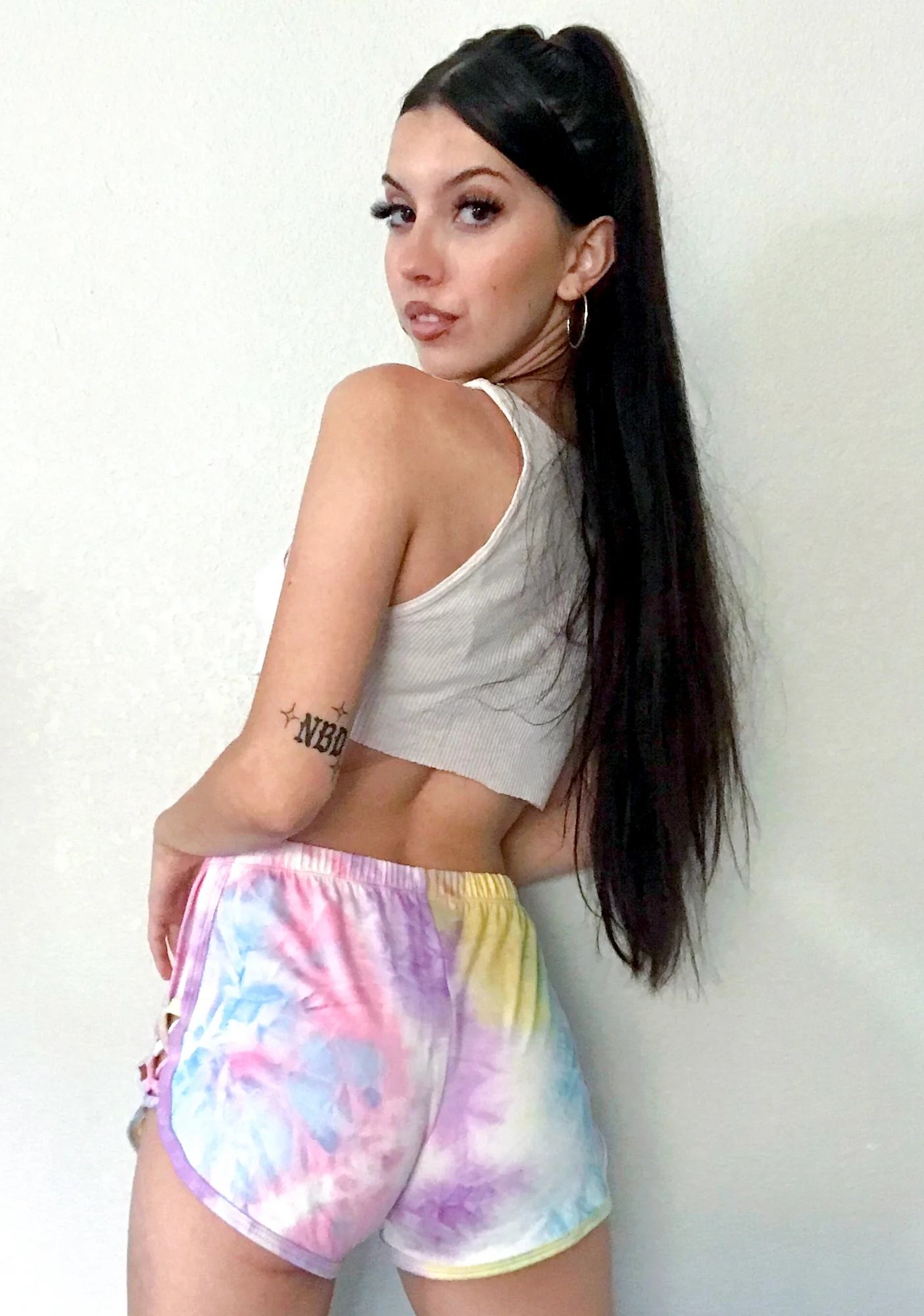 Cotton Candy Make It Last Dolphin Shorts - Image 4
