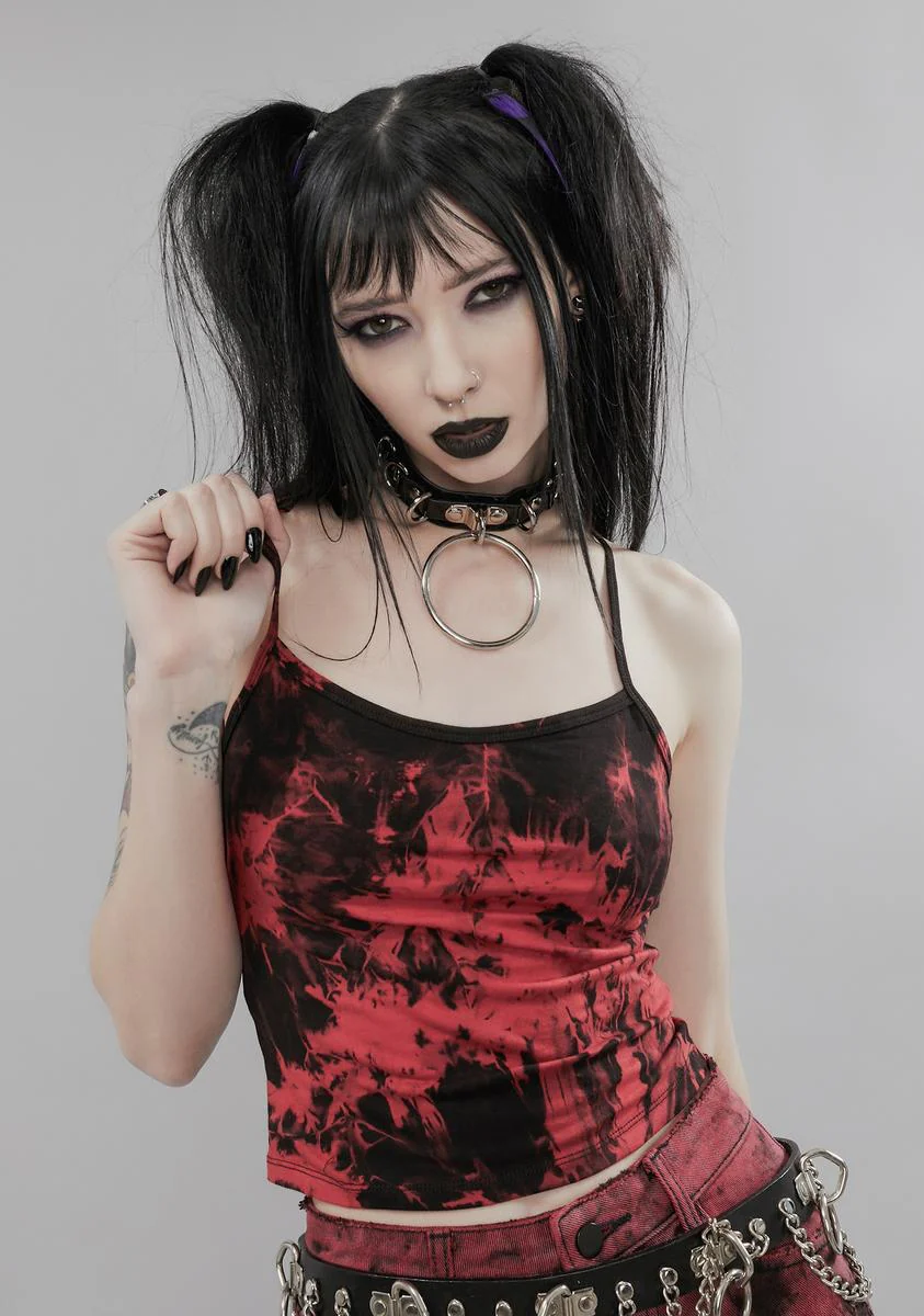 Demon Mark Pentagram Back Tank