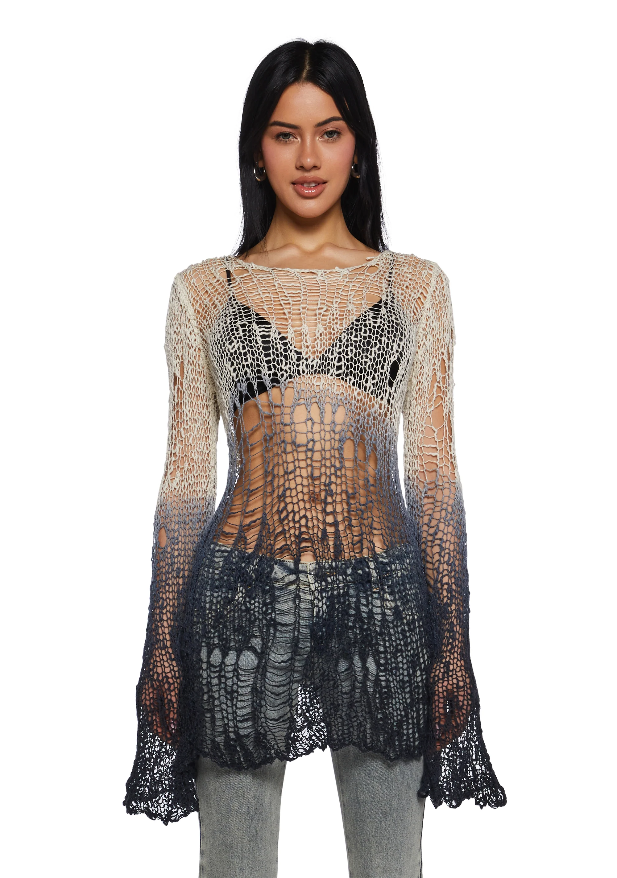 Total Wildness Ombre Sweater