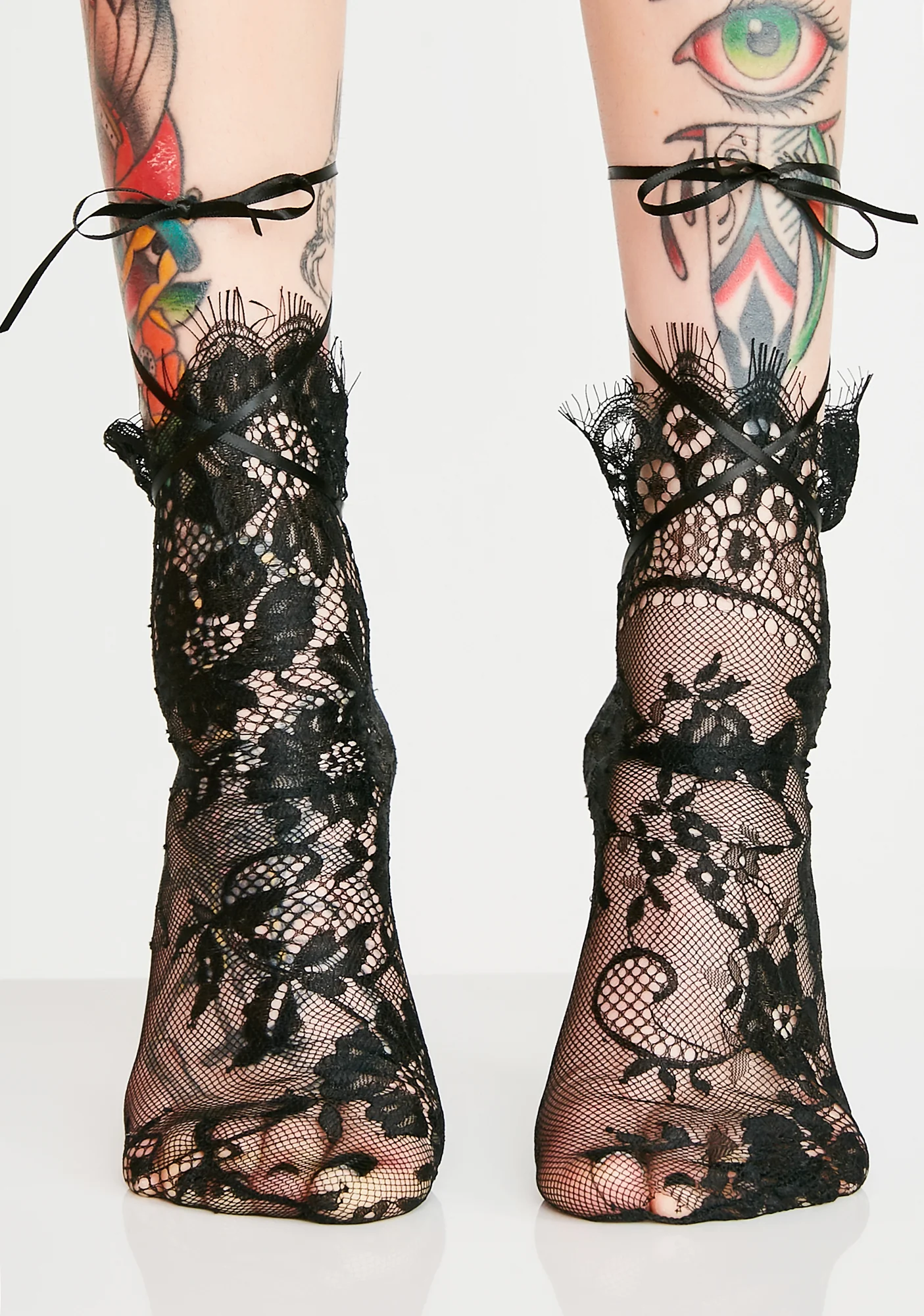 Divine Ways Tie Lace Socks