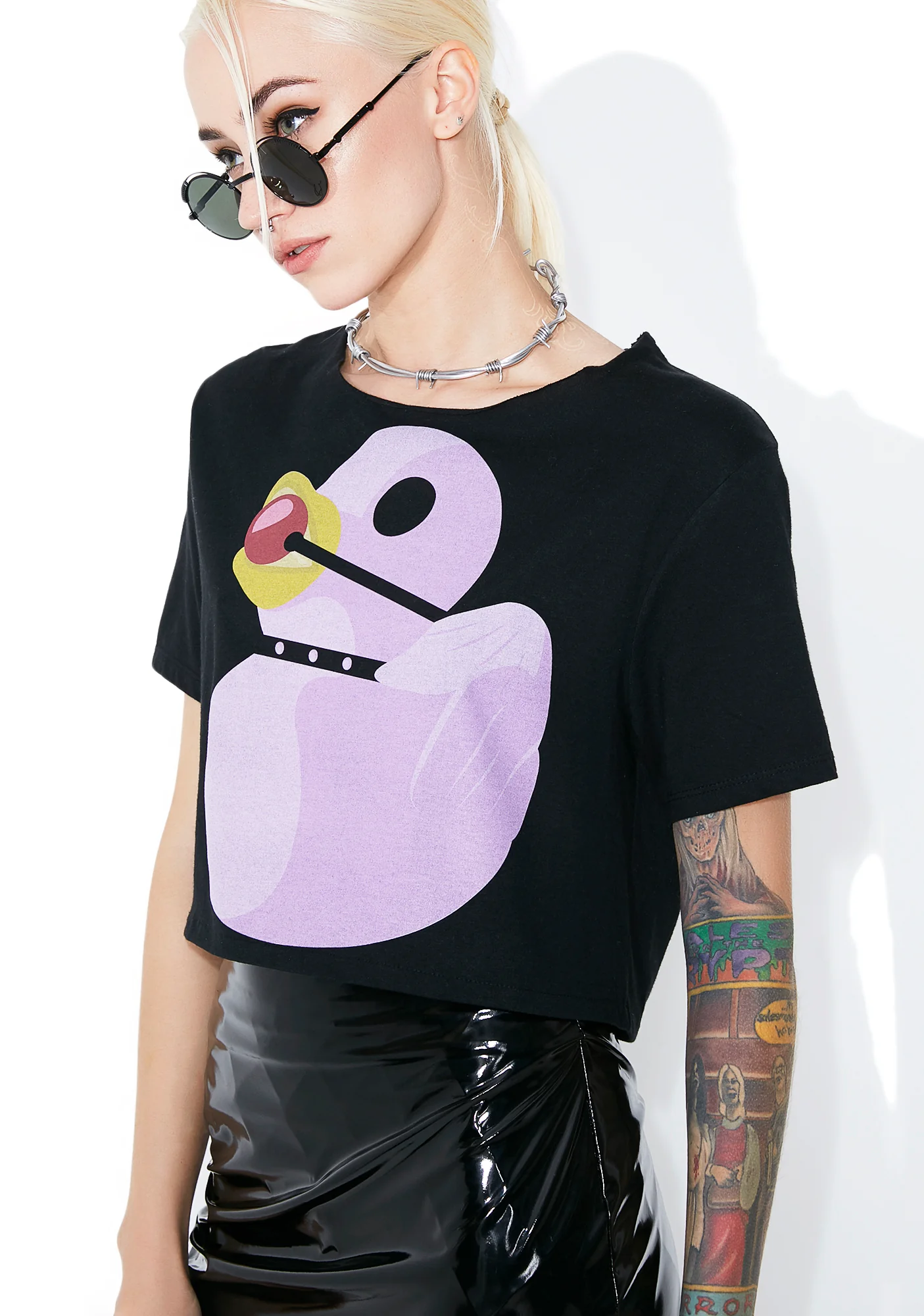 Don't Make A Squeak Crop Top