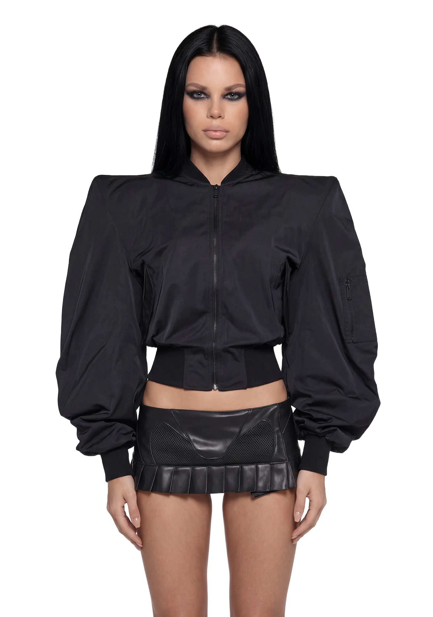 Doomsday Nylon Bomber Jacket