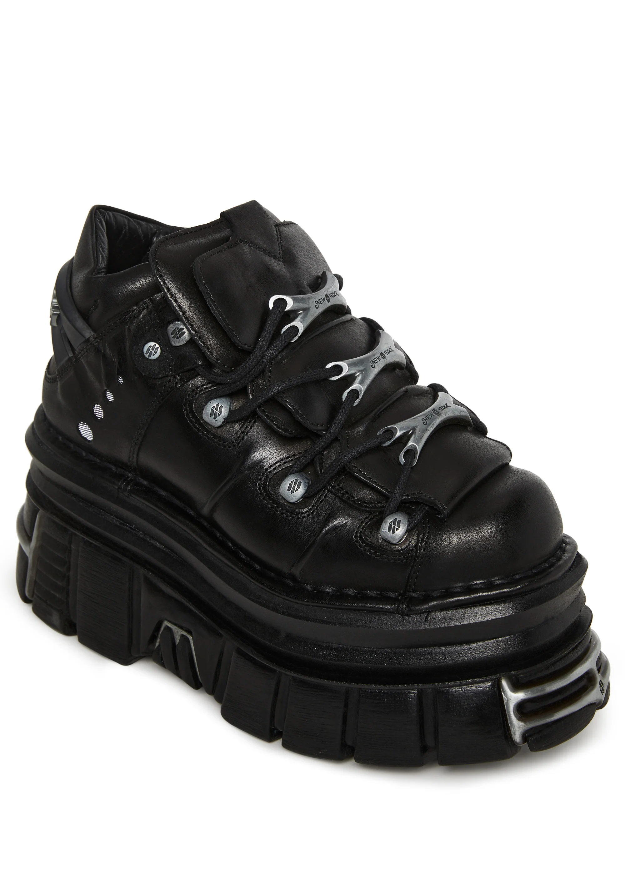 M-106-C179 Double Stacked Platform Sneakers