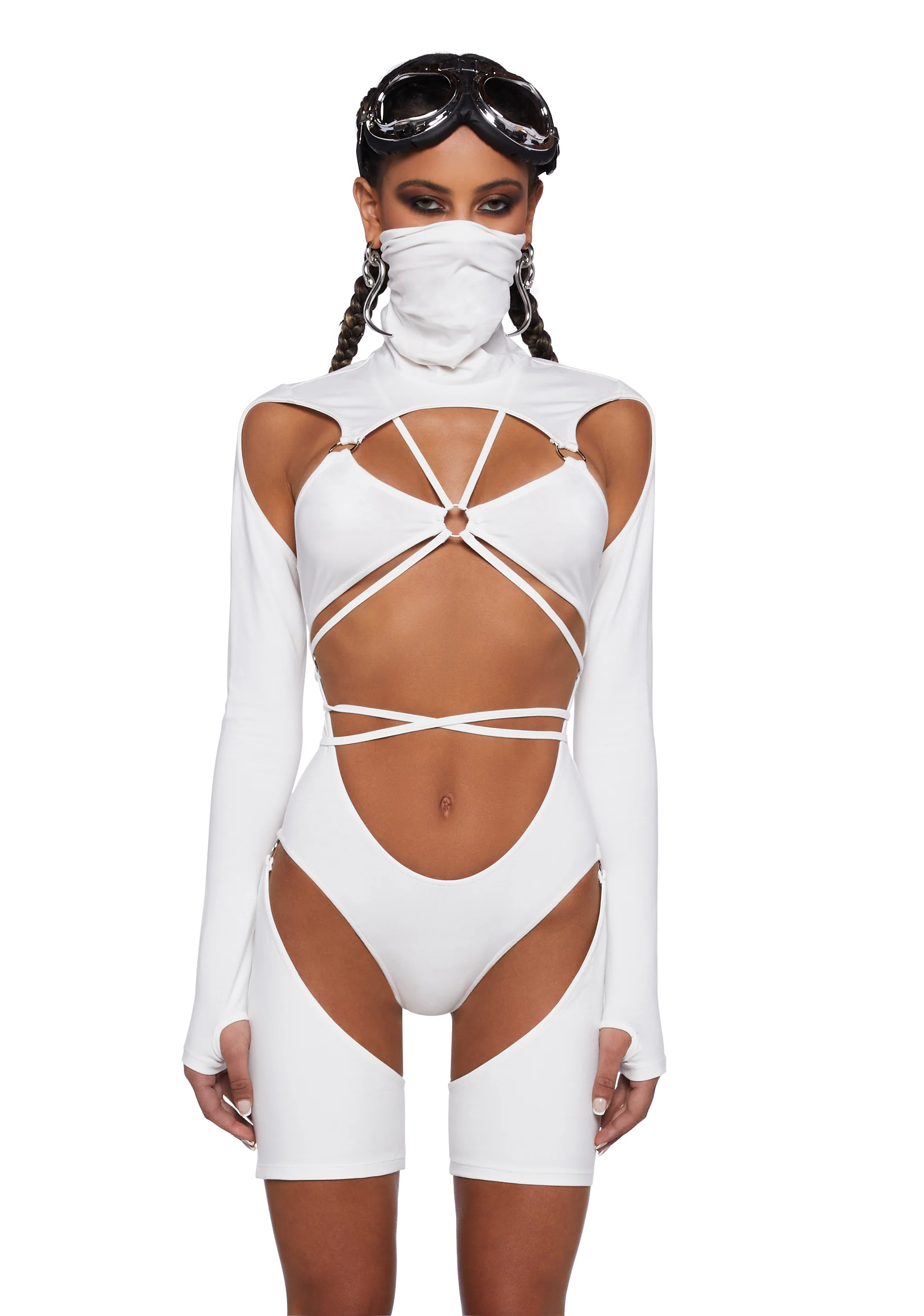Drifting Guardian Cut-Out Romper