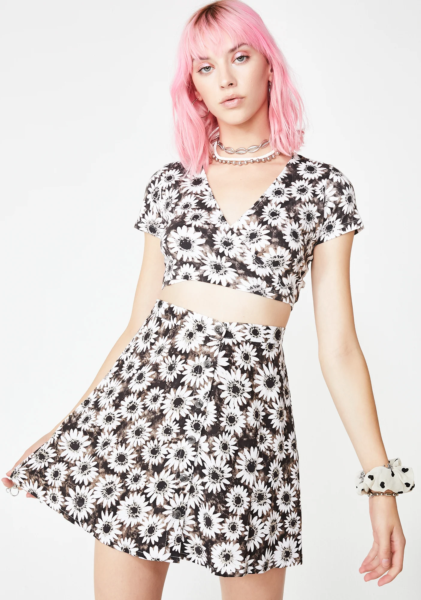 Dyed Daisy Andrea Skirt