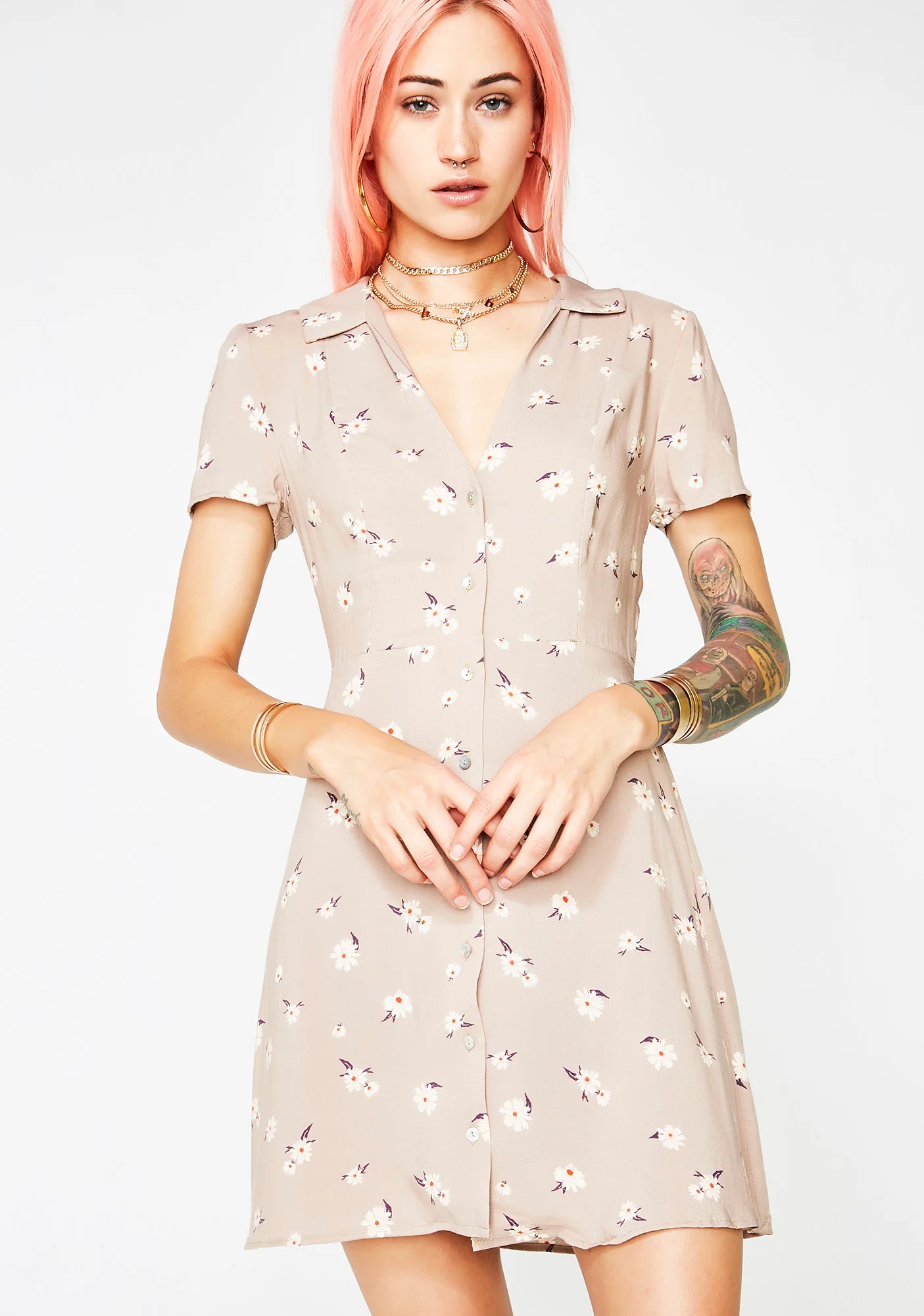 Early Bloomer Floral Dress