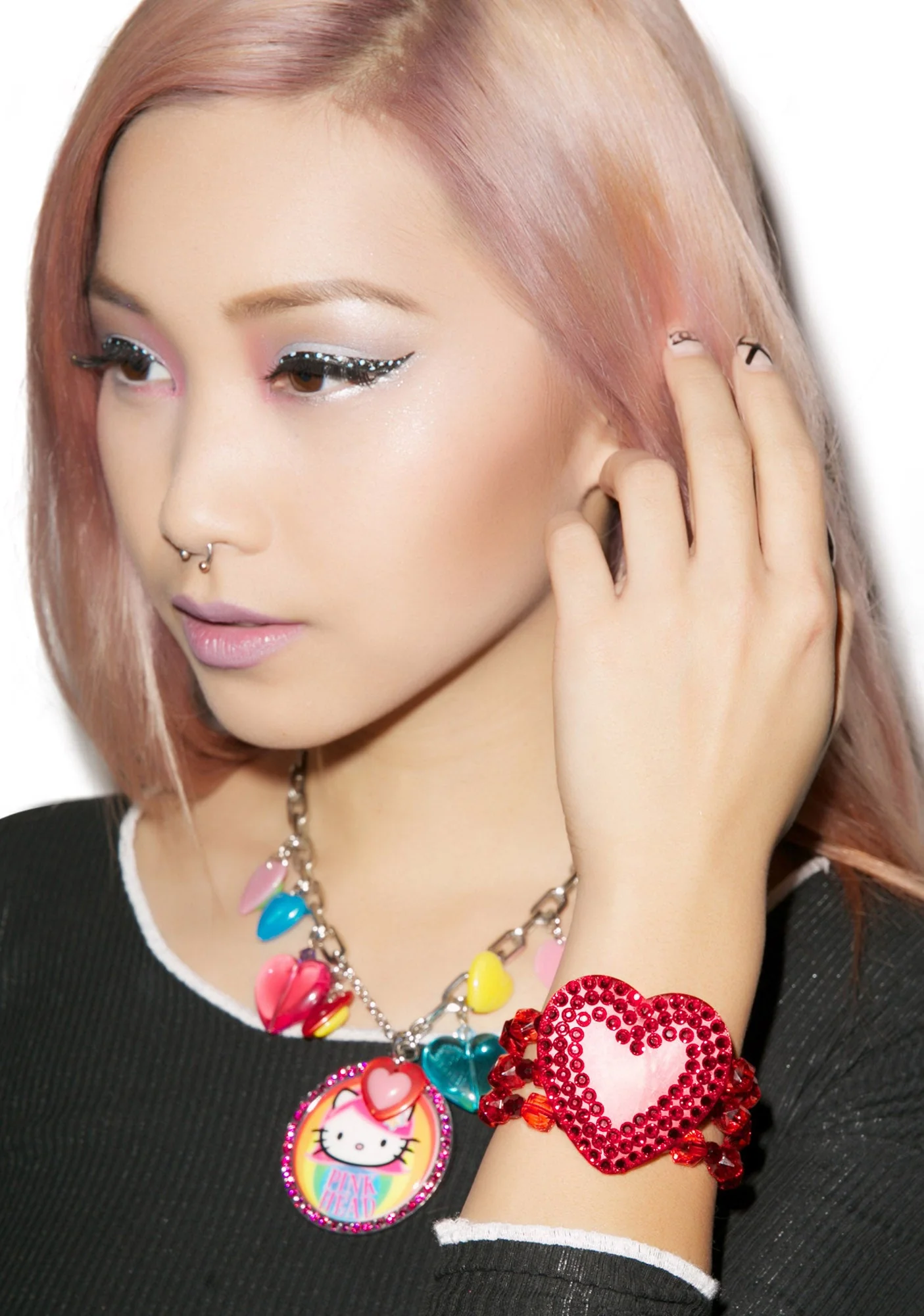 Electric Heart Bracelet - Light Brown - Image 8
