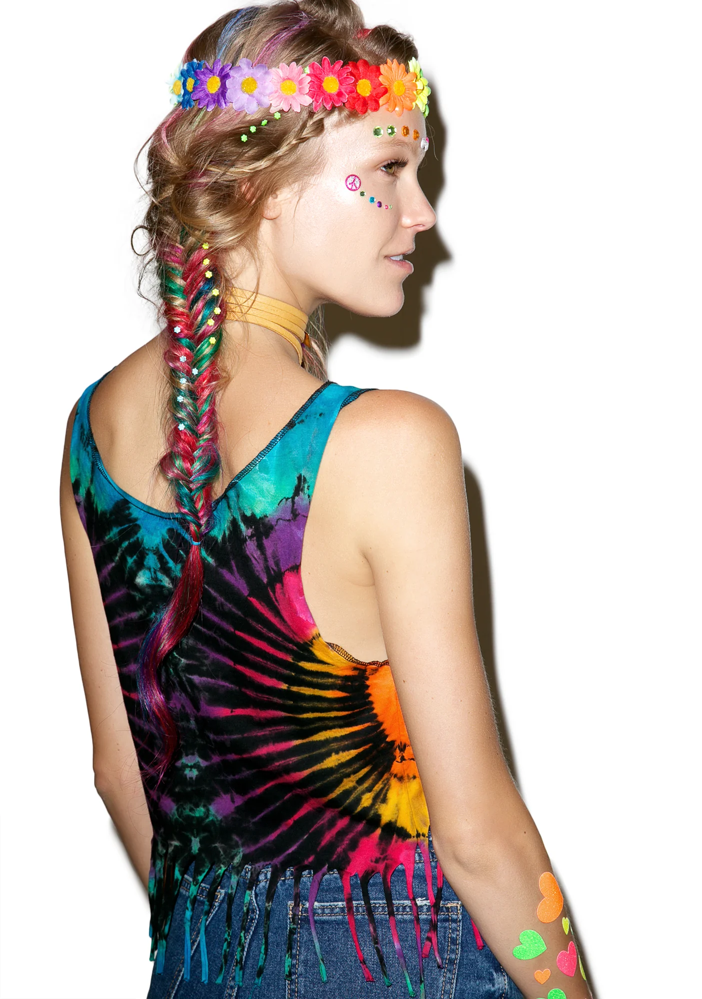 Electric Love Crop Top