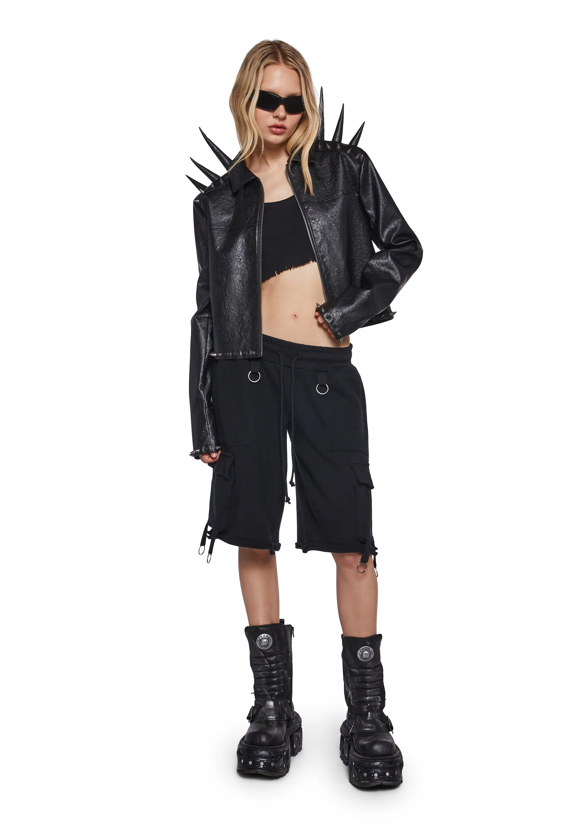 Exquisite Pain Spiked Jacket - Image 2