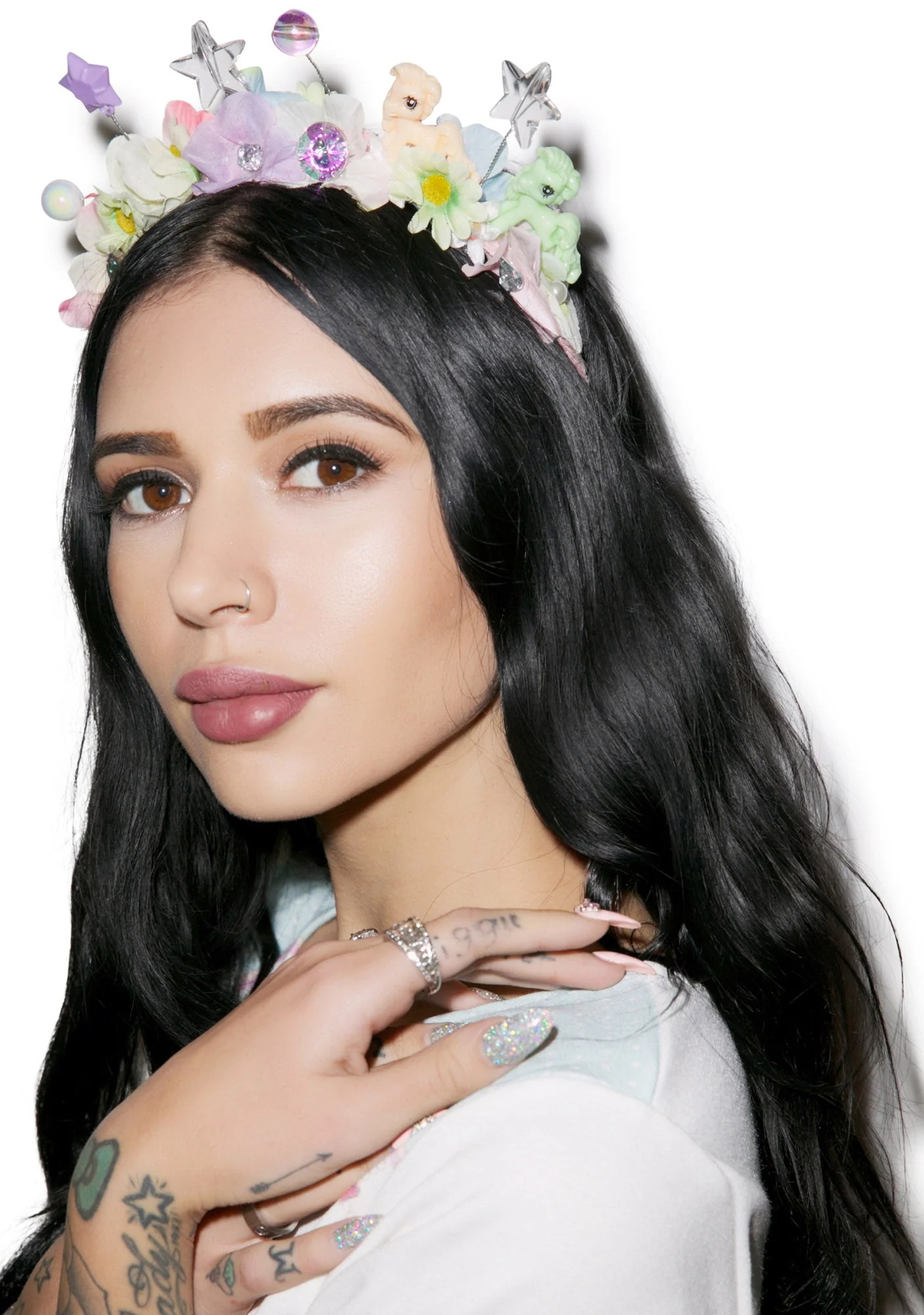 Flower Bomb Headband - Orange - Image 5
