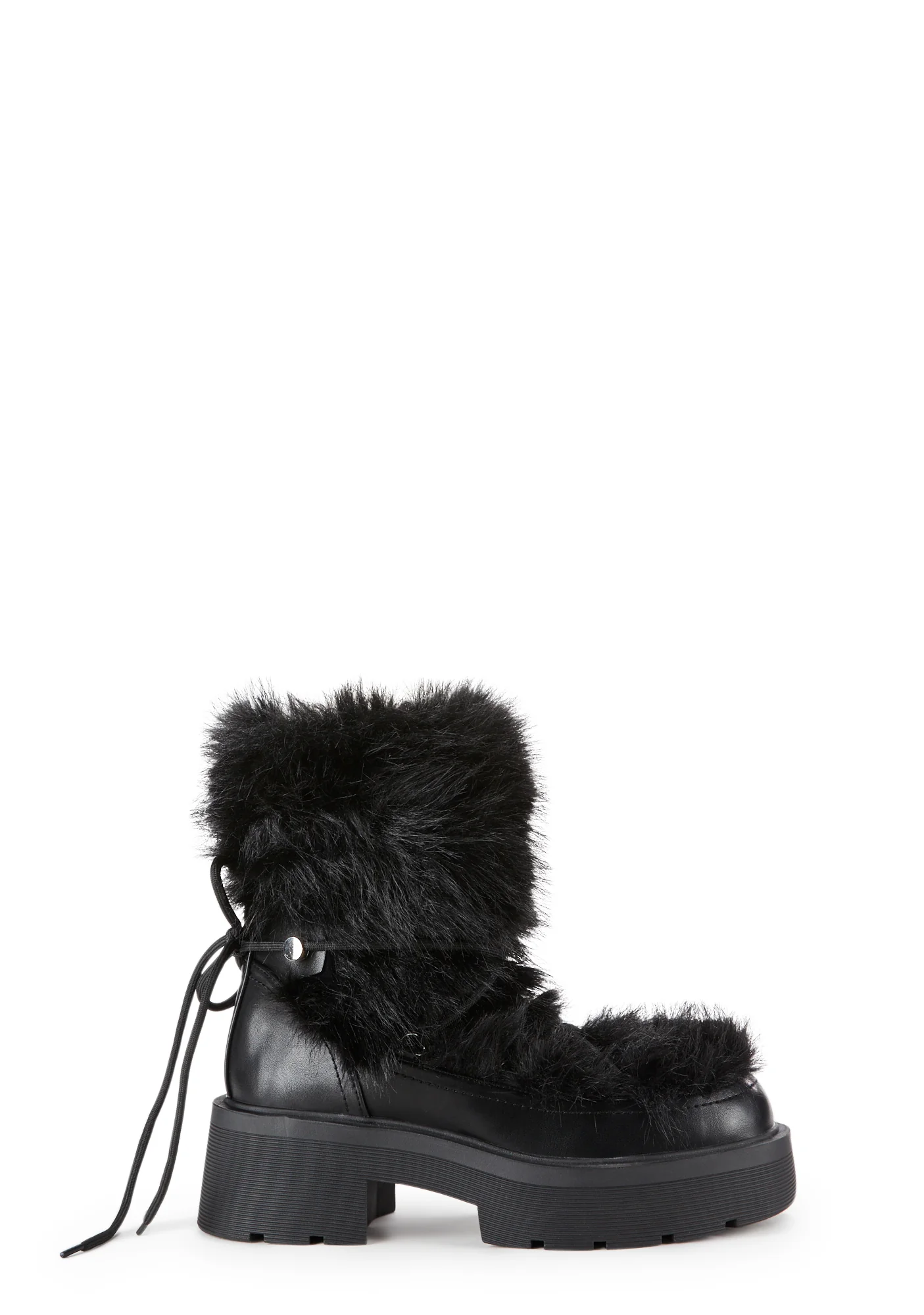 Forbes-1 Platform Boots - Black