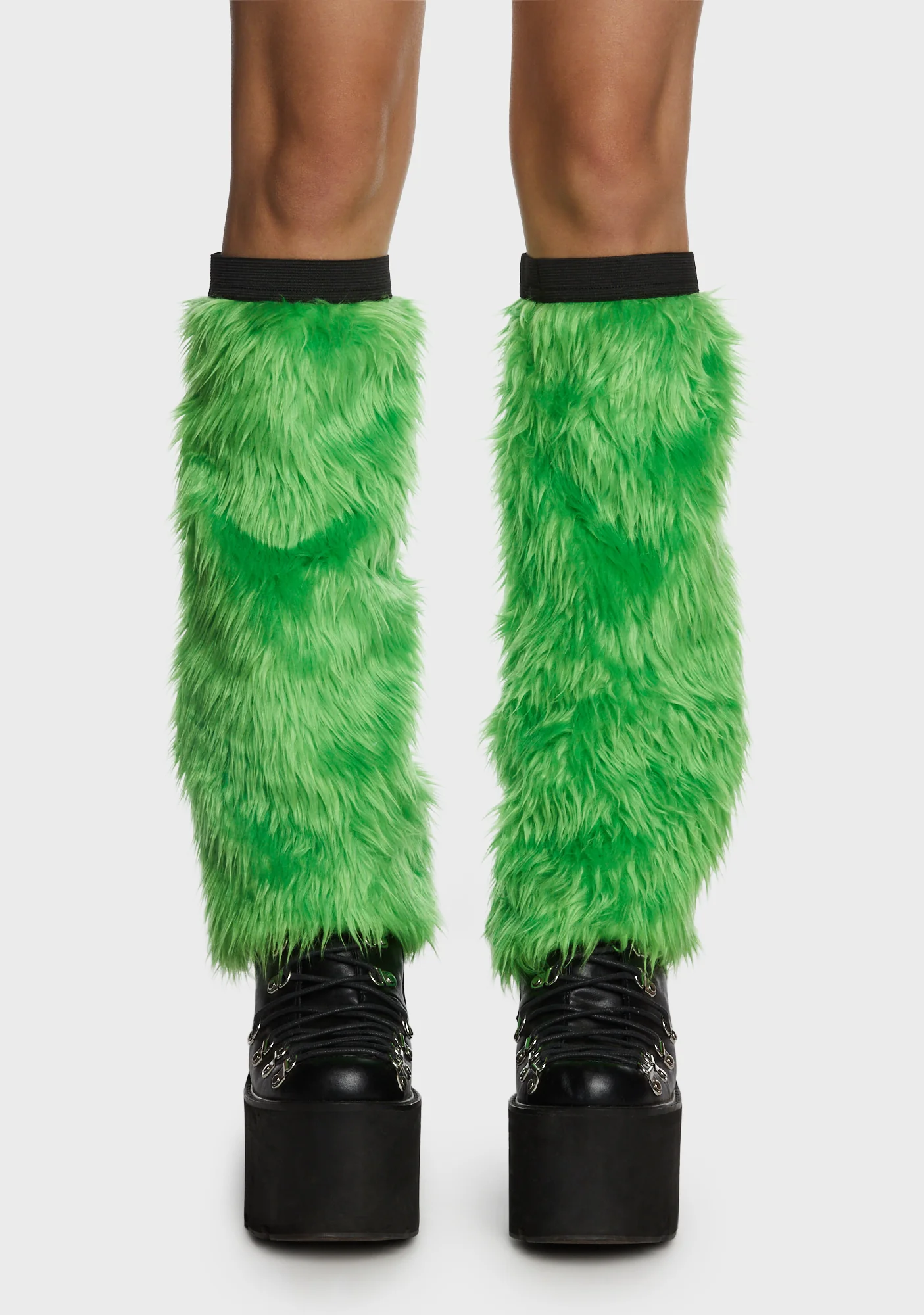 Fun Thrills Leg Warmers - Green