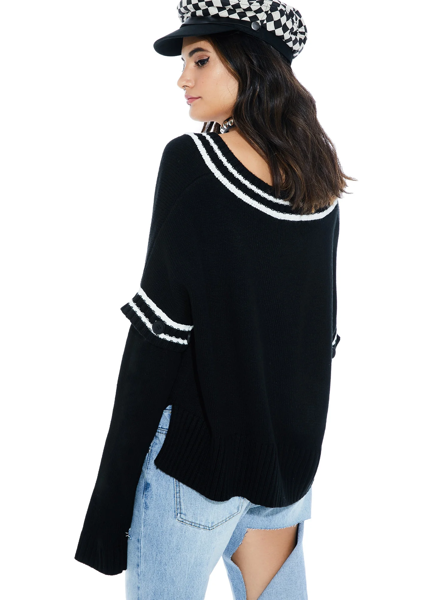 Game Night Slouchy Sweater - Image 3