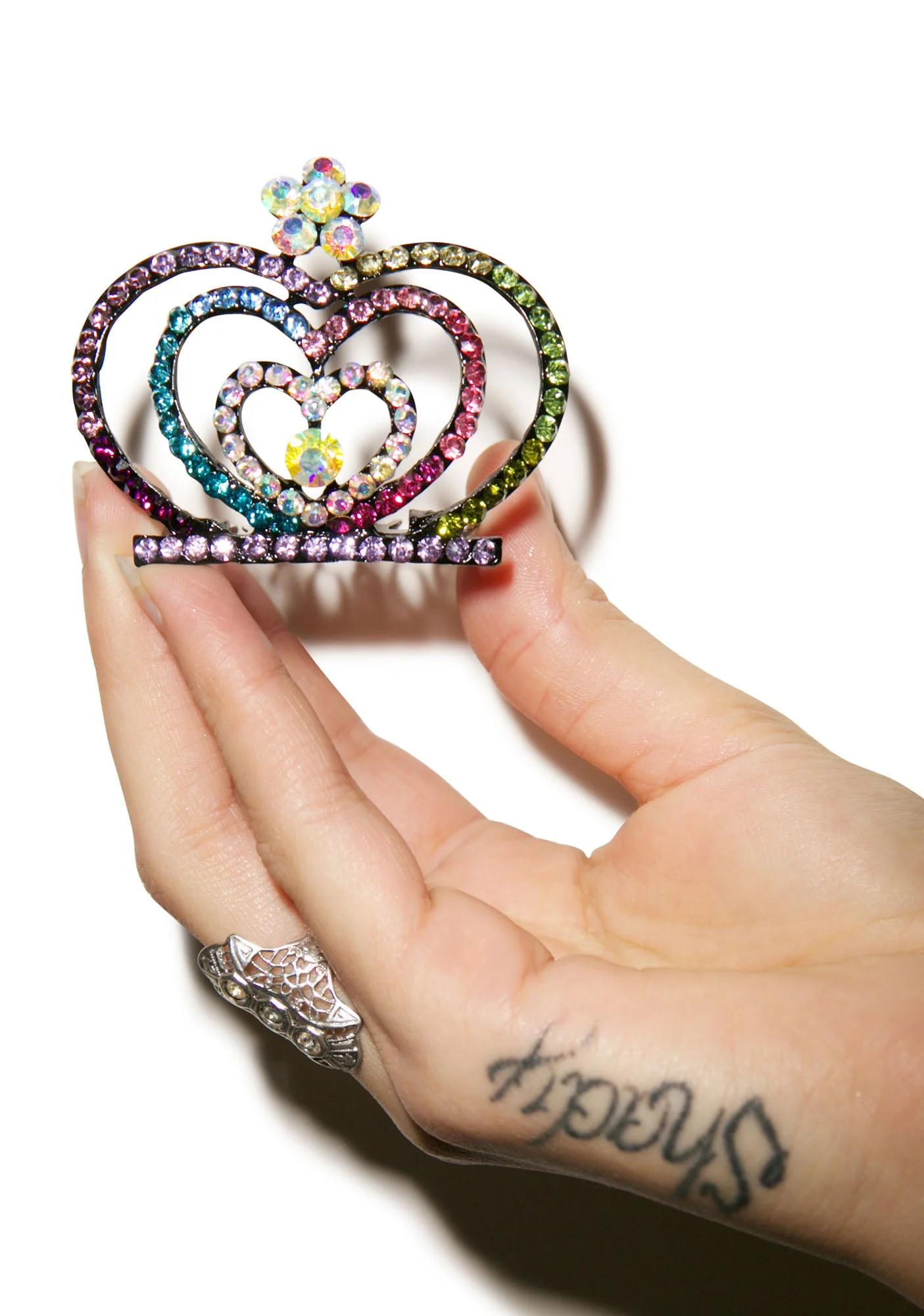 Glistining Hearts Tiara - White - Image 12