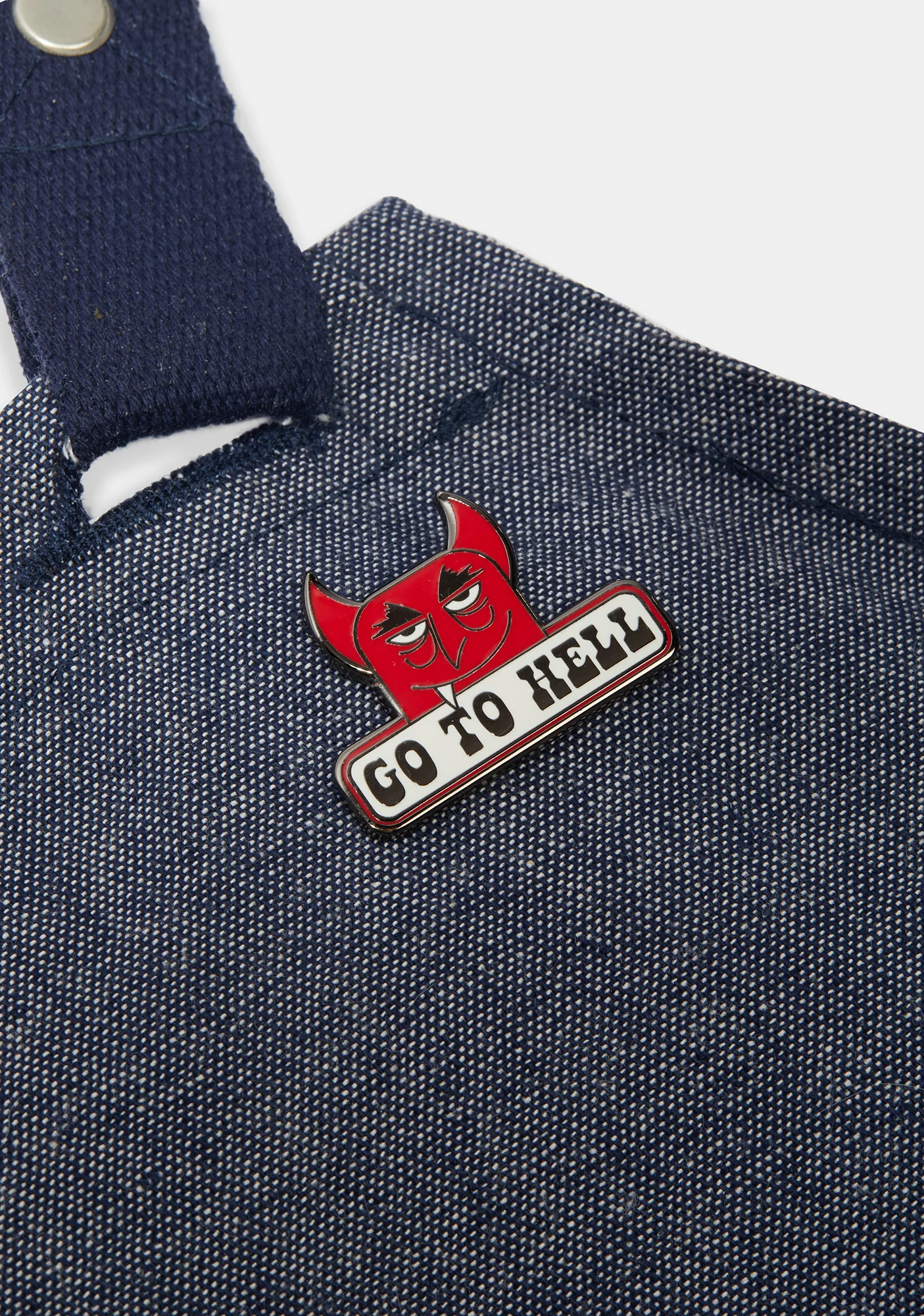 Go To Hell Enamel Pin
