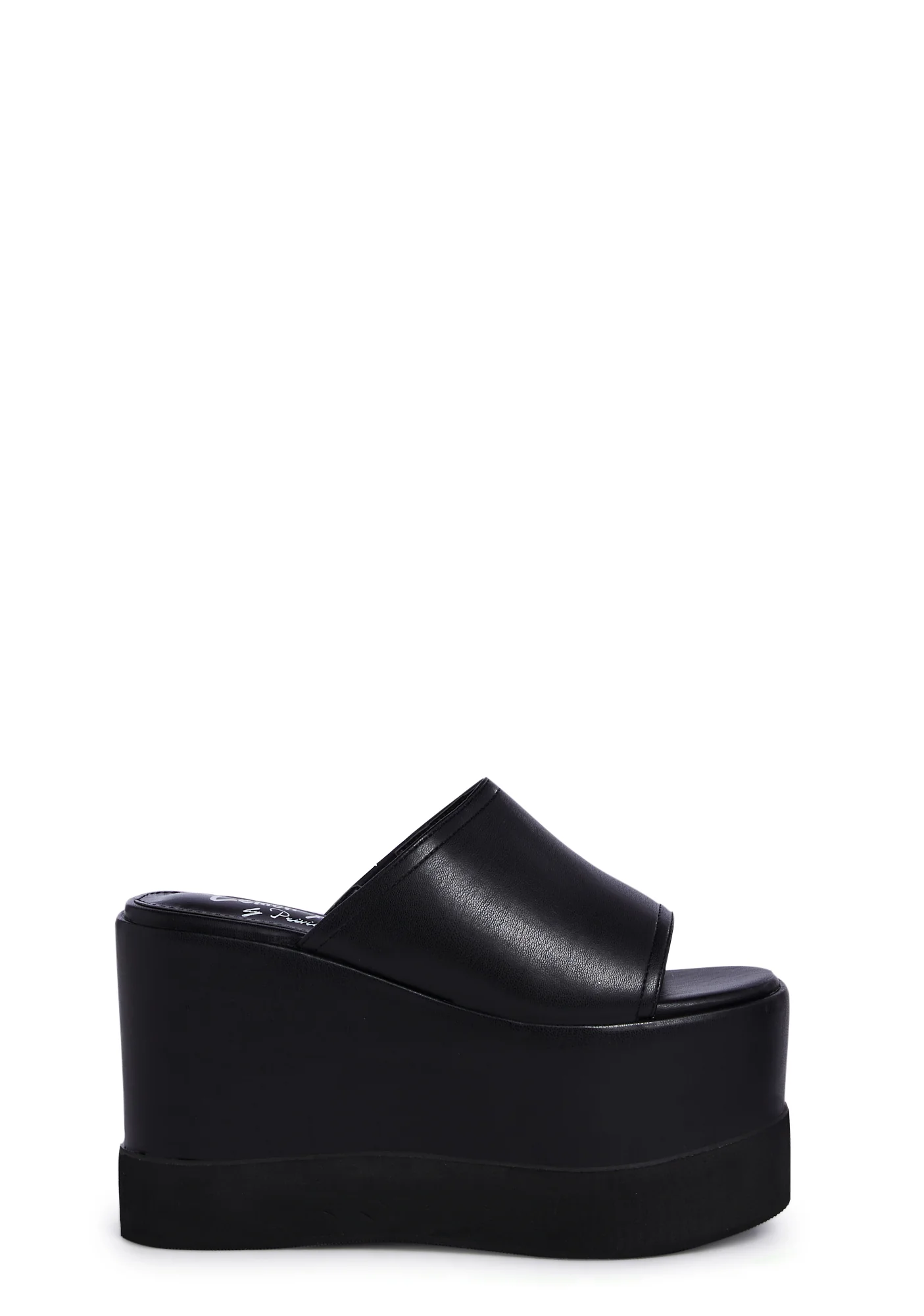 Gus Platform Mules - Black