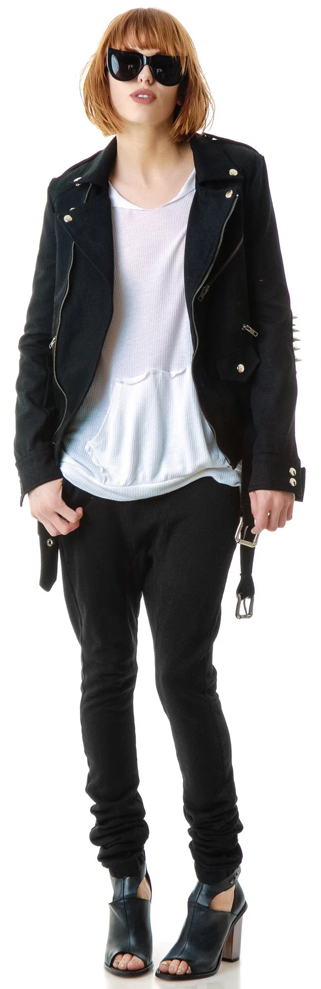 Hammer Time Drop Crotch Pants - Dark Gray - Image 2