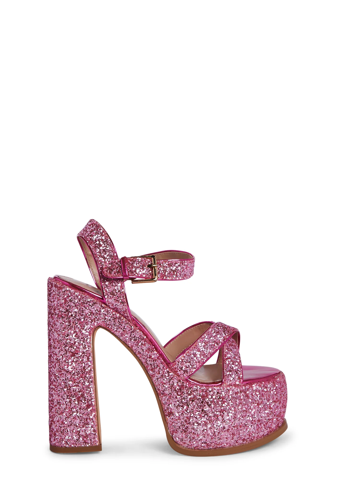 Ileen Platform Heels- Pink