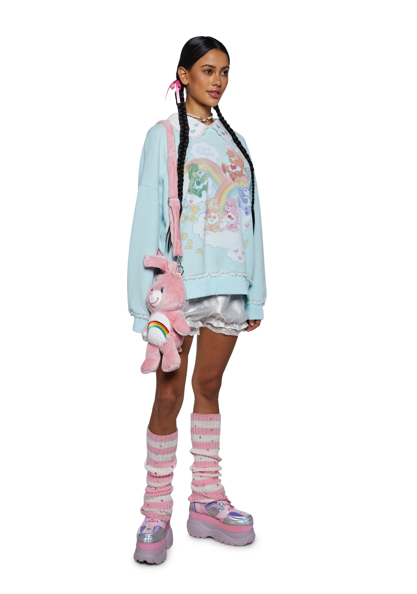 In Good Company Oversized Sweatshirt - Blue - Image 10