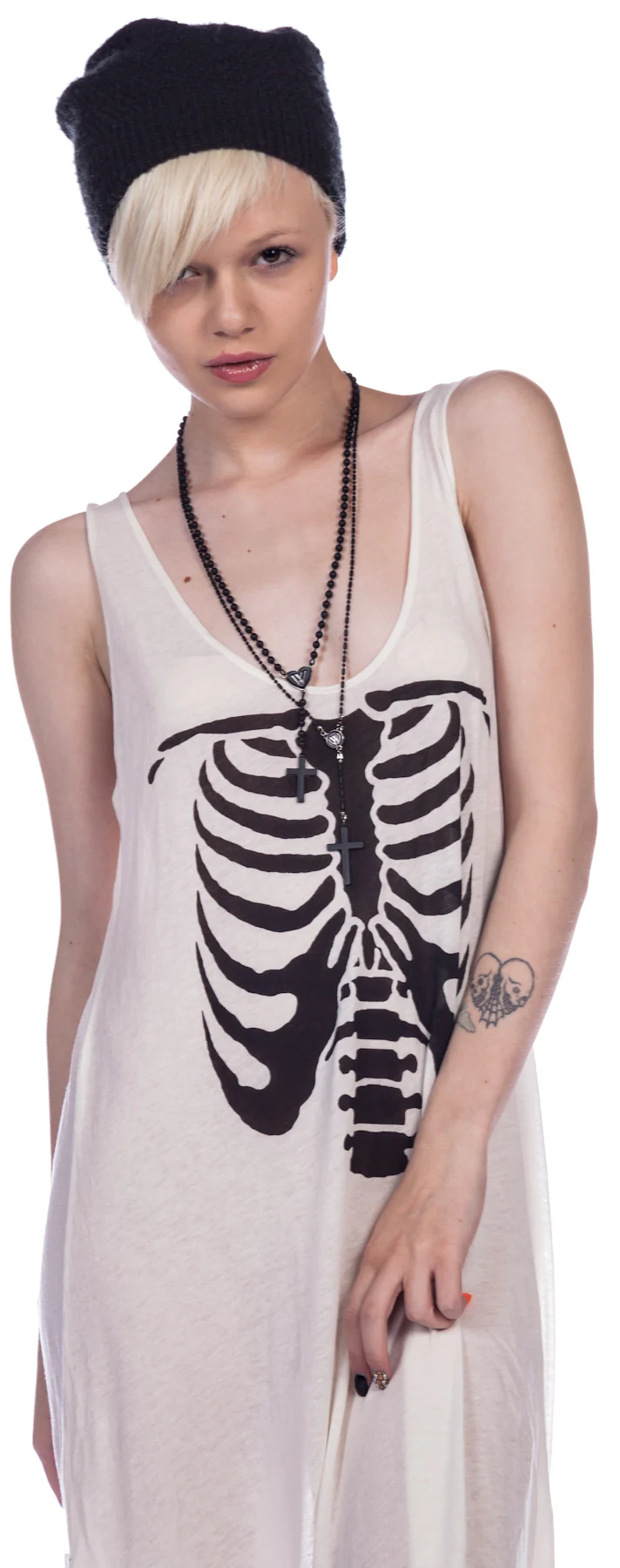 Inside Out Grunge Maxi Dress - Image 2