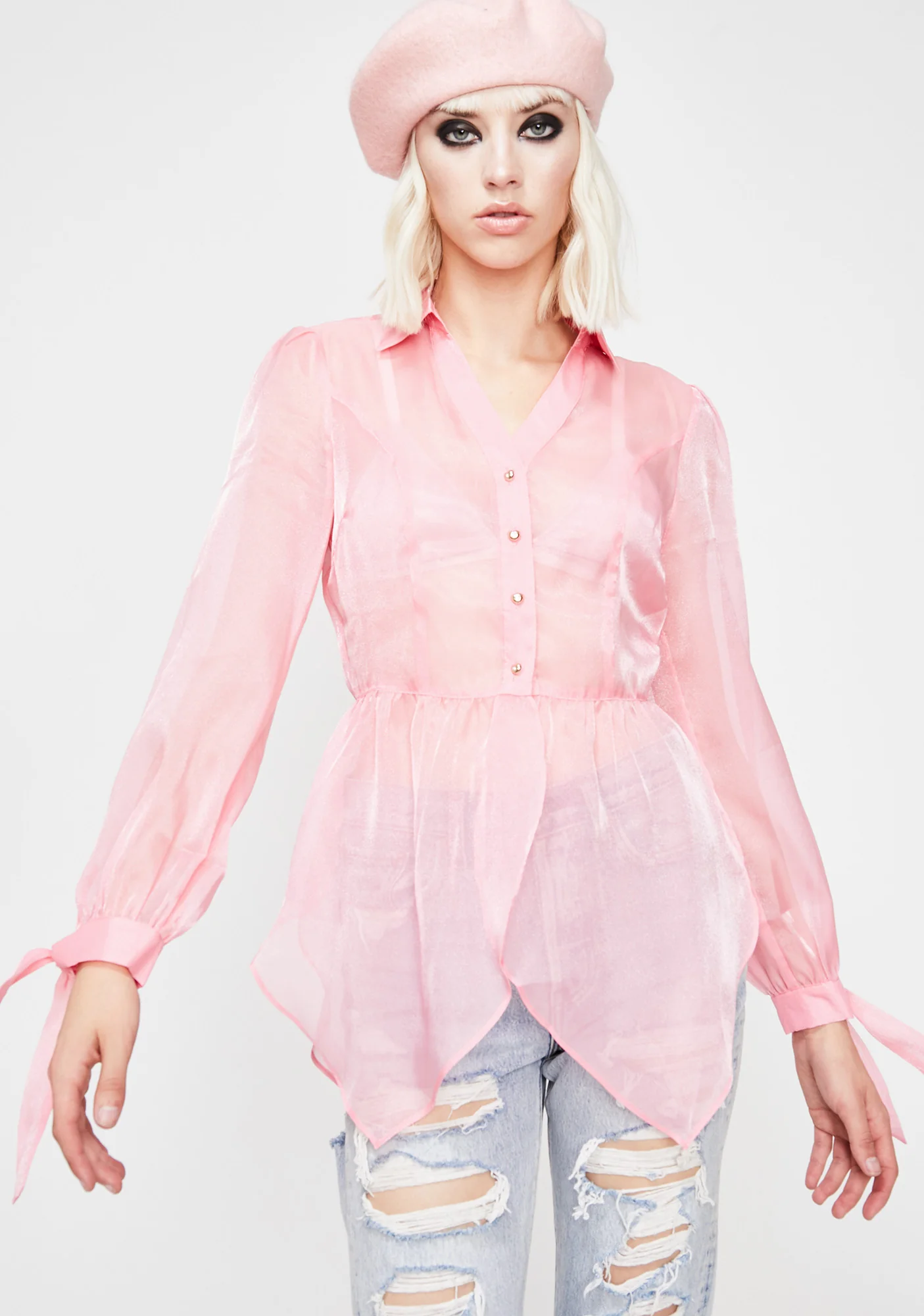 It Girl Organza Top