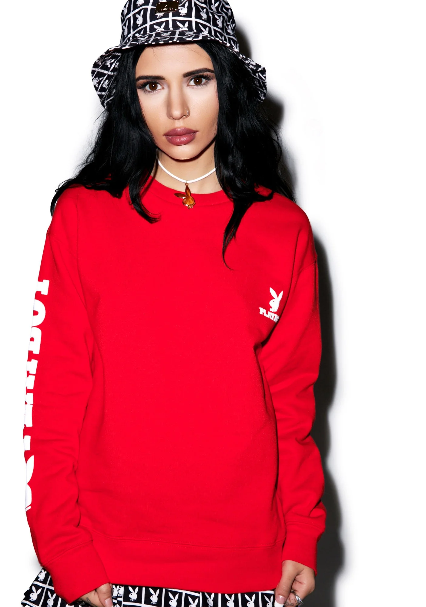 Joyrich X Playboy Knit Crew - Red - Image 6