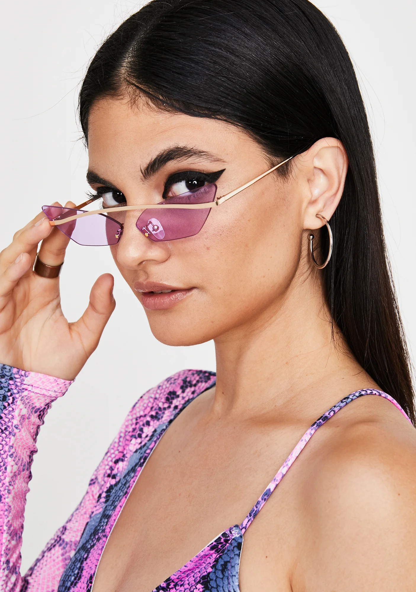 Karma's Bish Cat Eye Sunglasses - Image 2