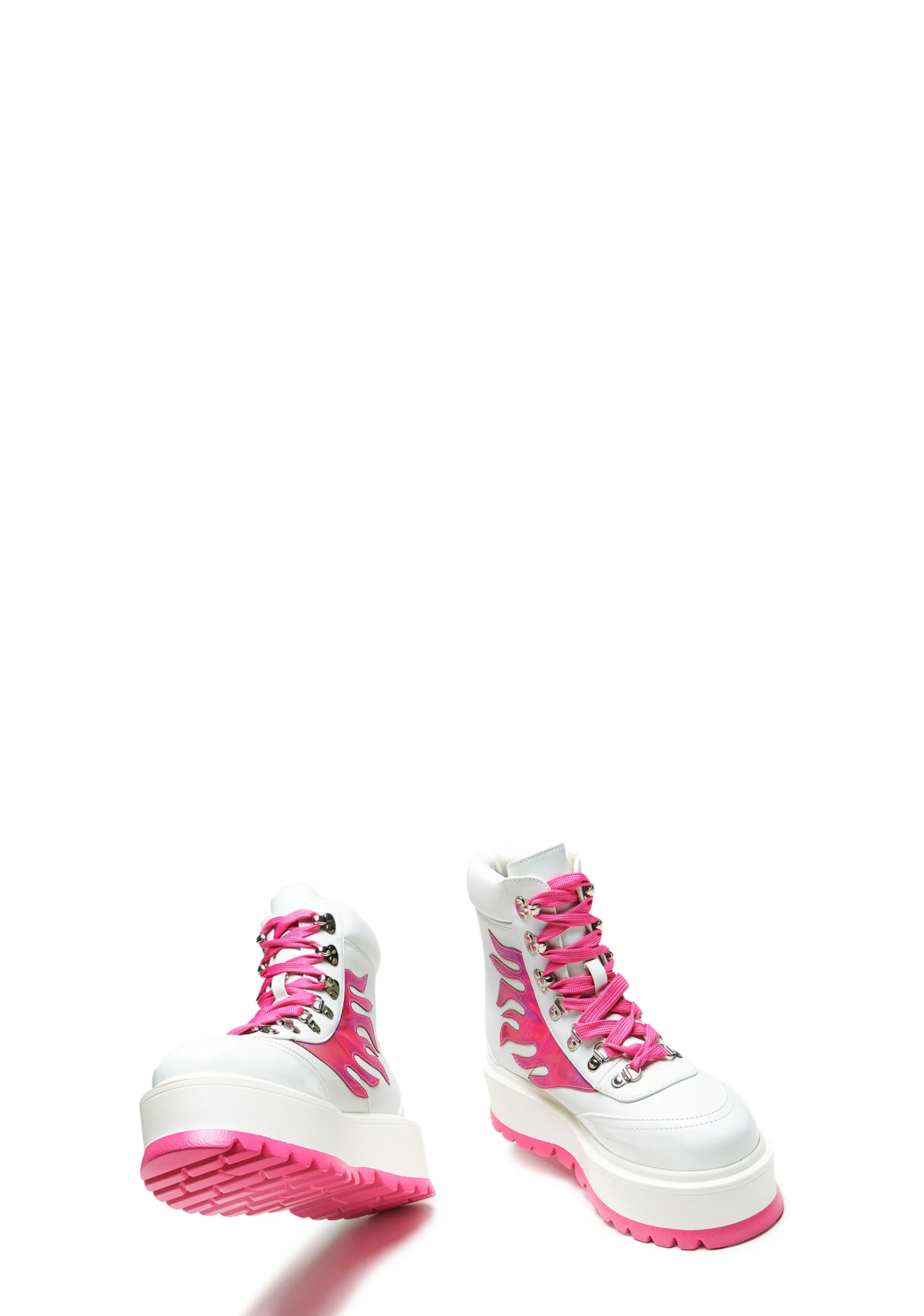 Kawaii Helios Hologram Flame Boots - Image 6
