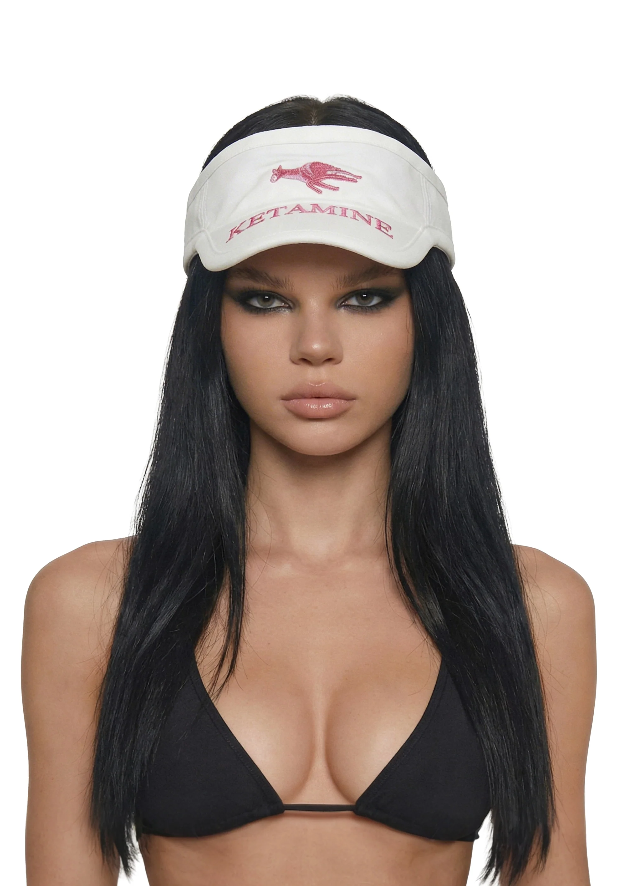 Keta Queen Visor - White