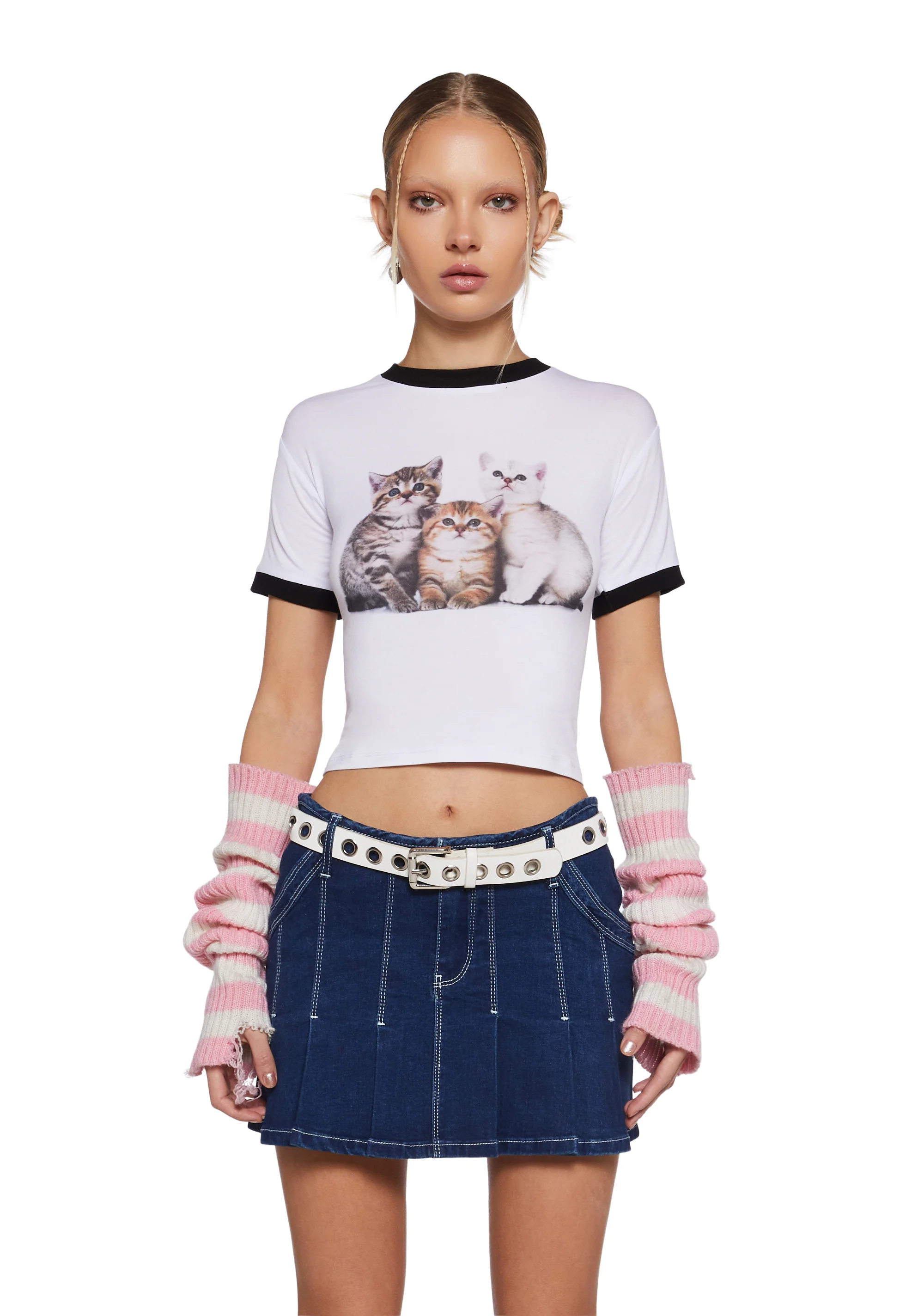 Kitty Love Baby Tee