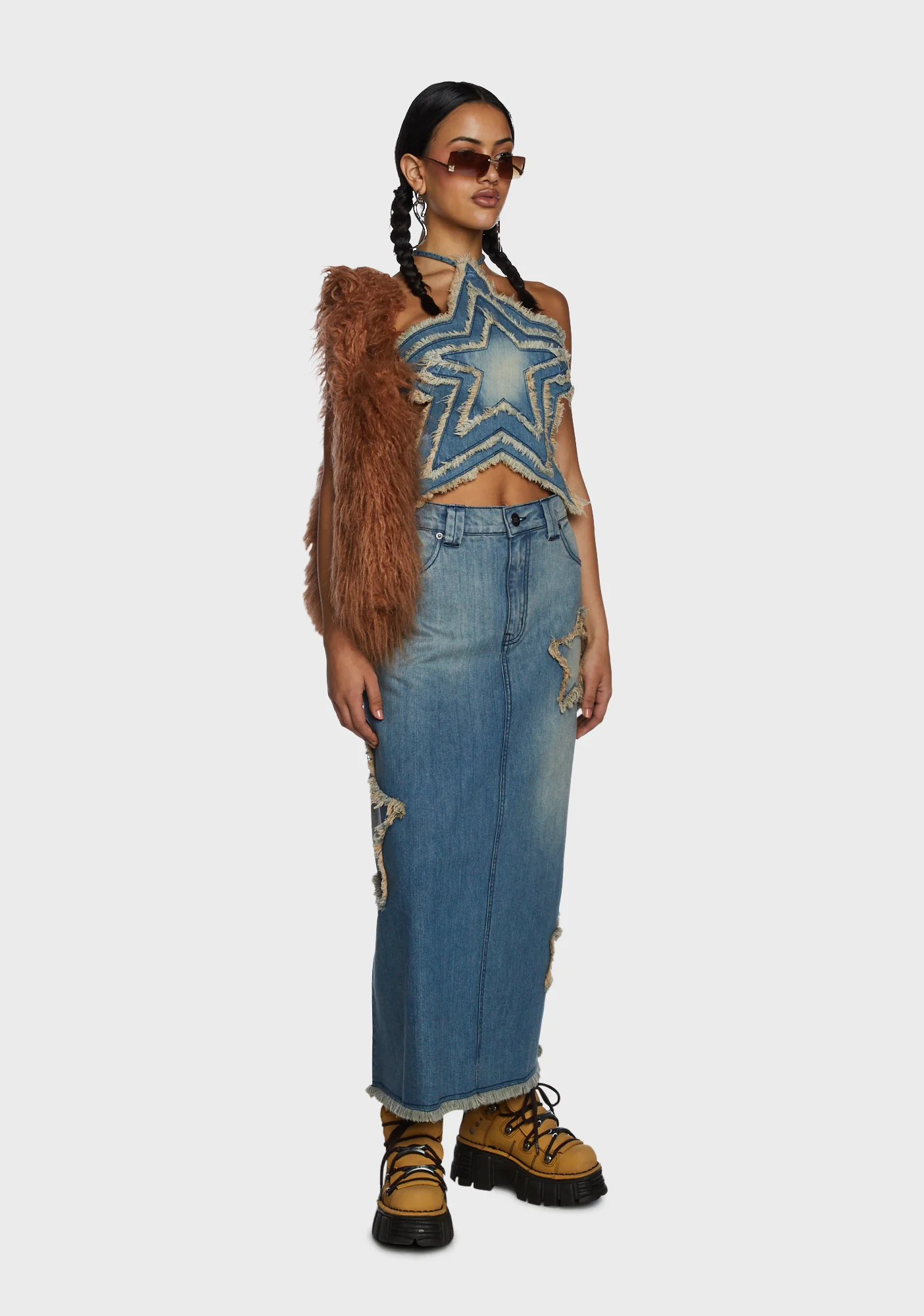 Liberty Star Midi Skirt - Image 2