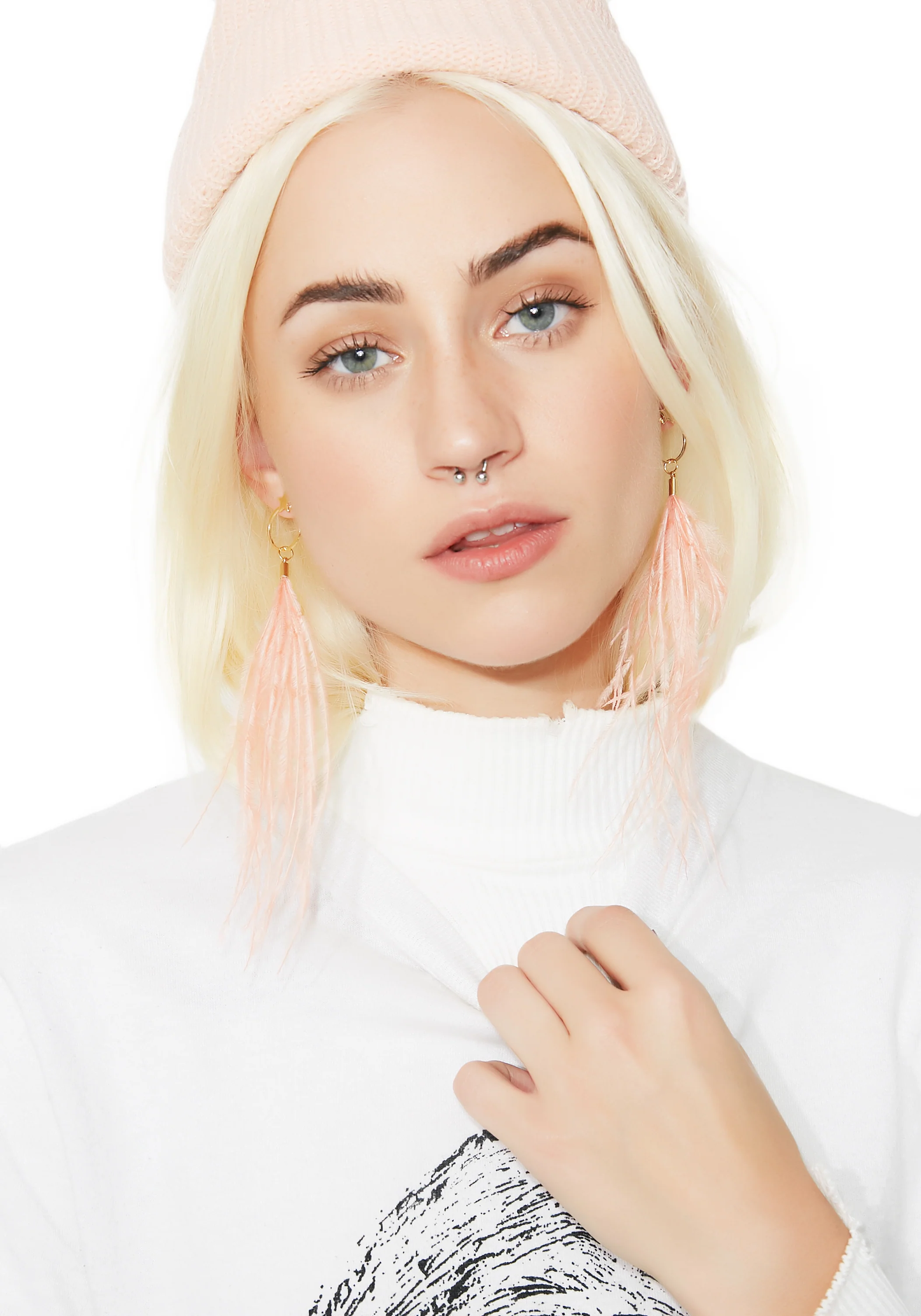 Light As A Feather Dangly Earrings - Image 3