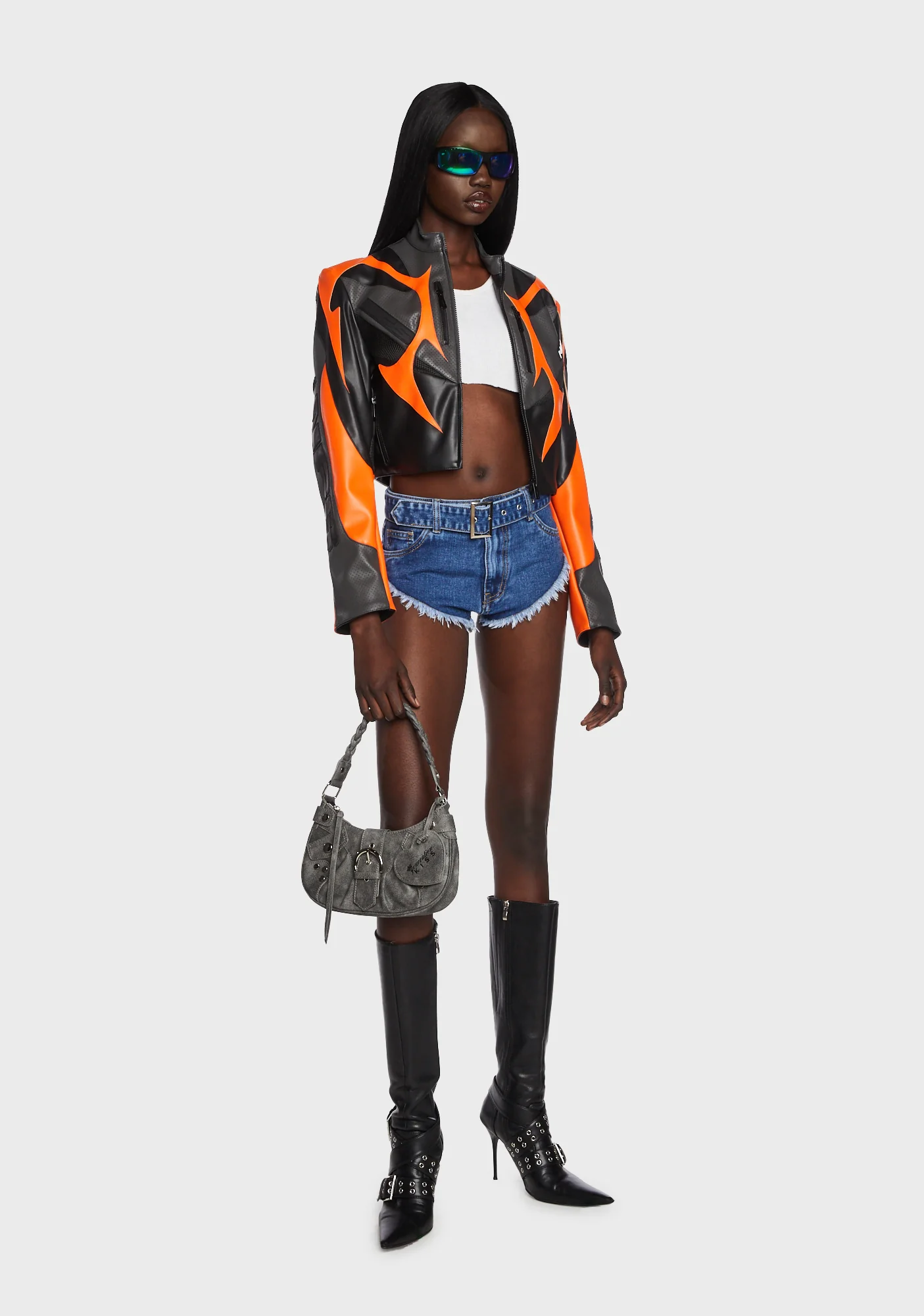 Low Rise Belted Hot Pants - Image 2