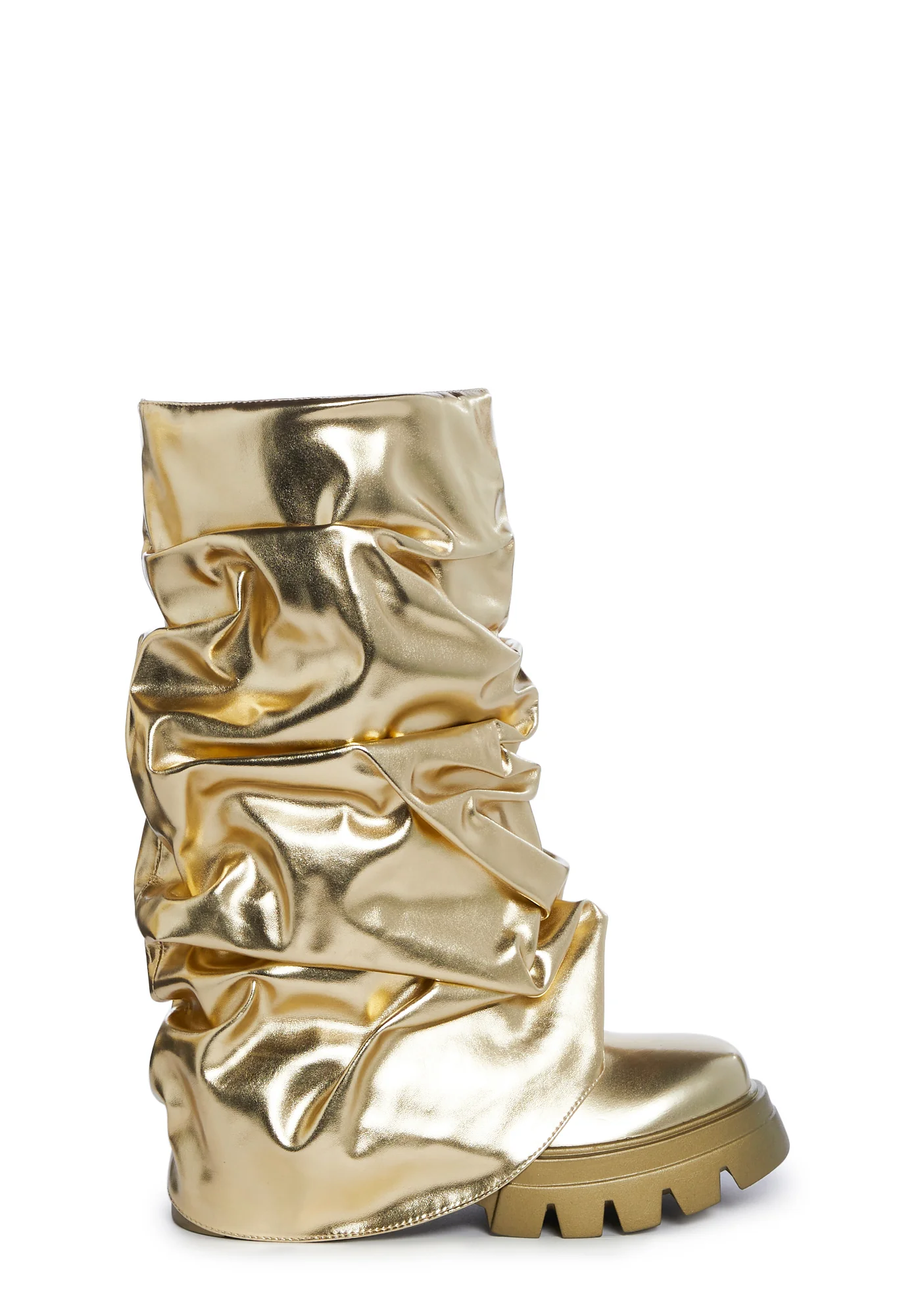 Mate Ankle Boots- Gold