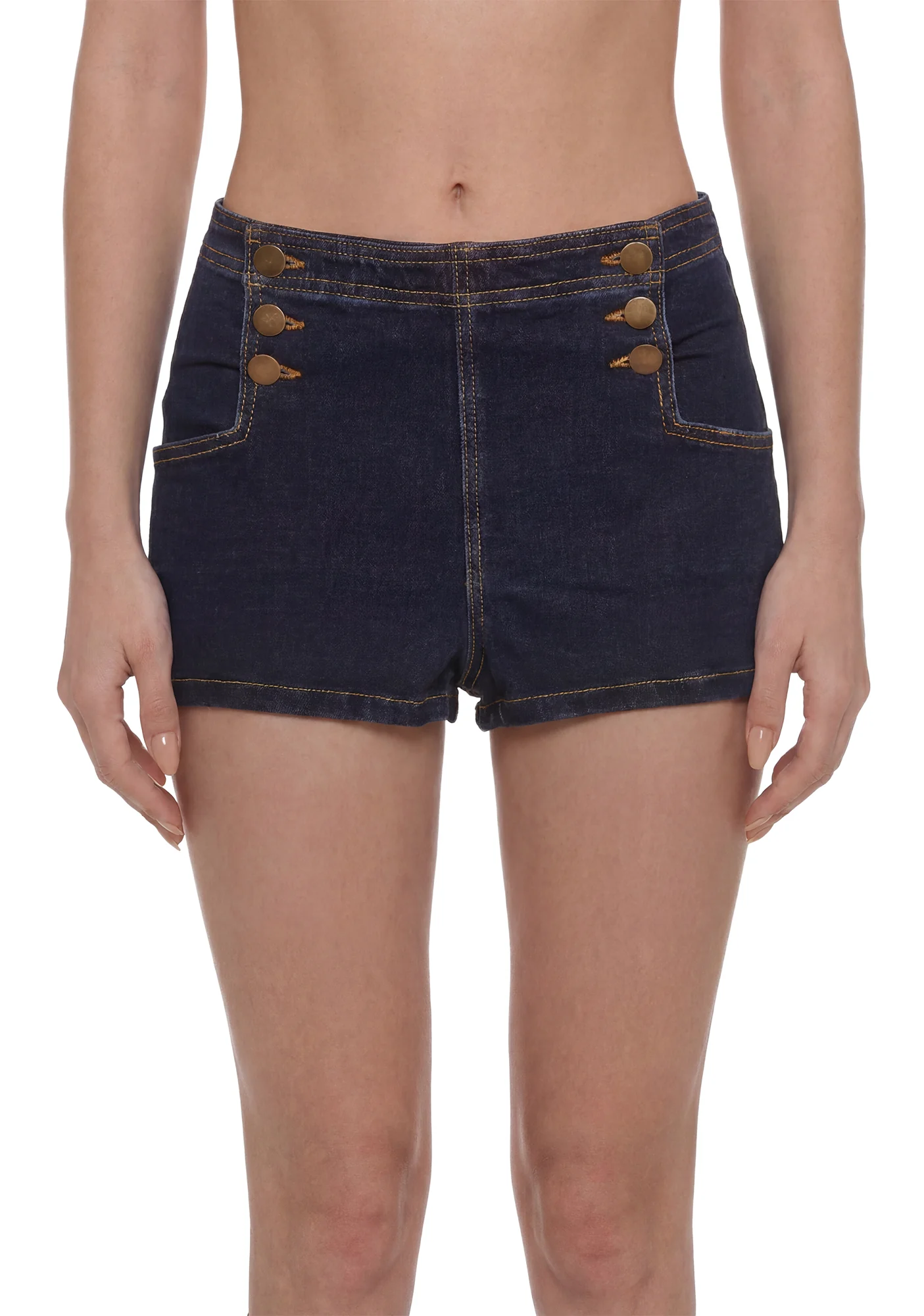 Jackie Nautical Button Shorts - Image 5
