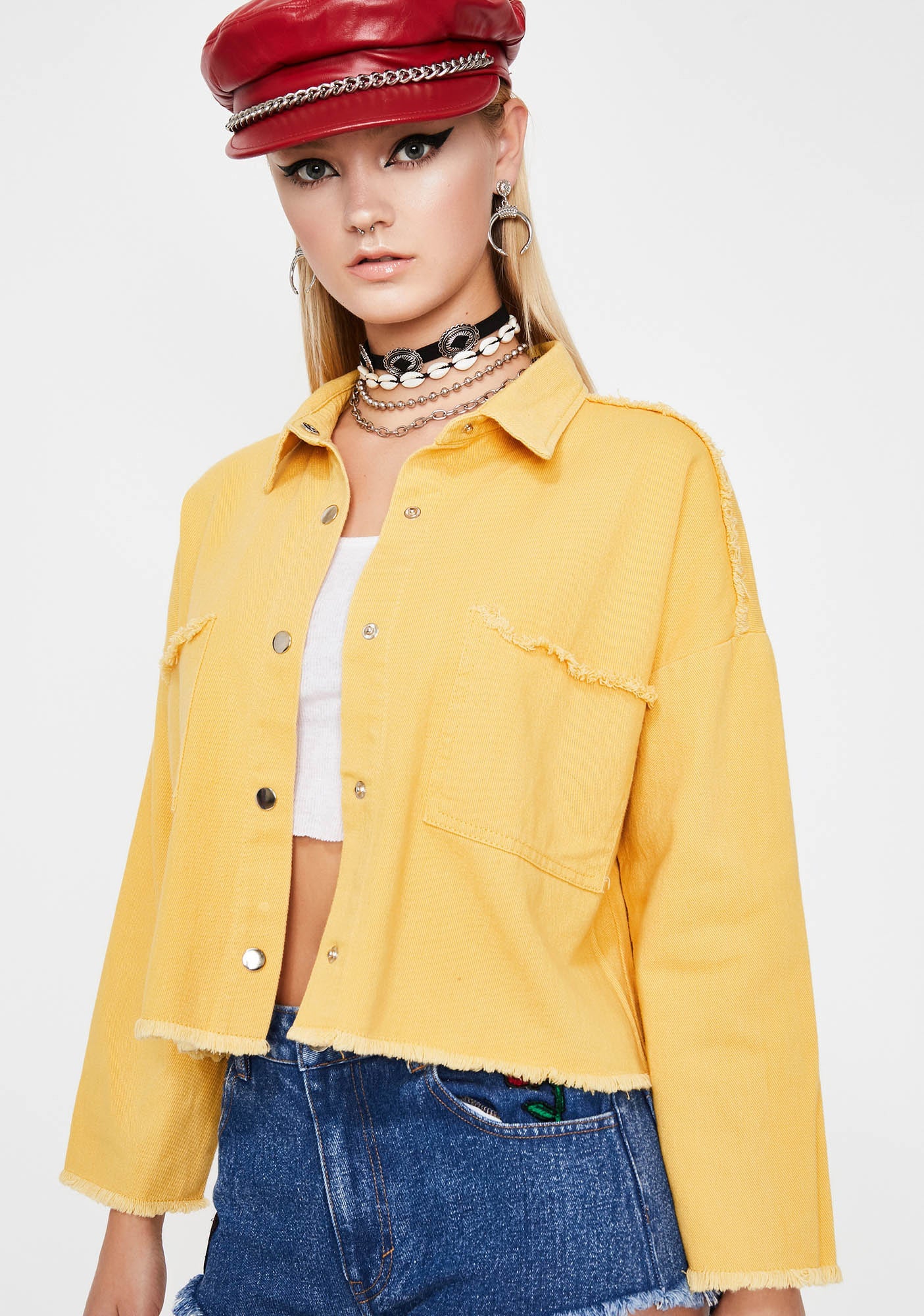 Miles Away Cropped Jacket - Image 2