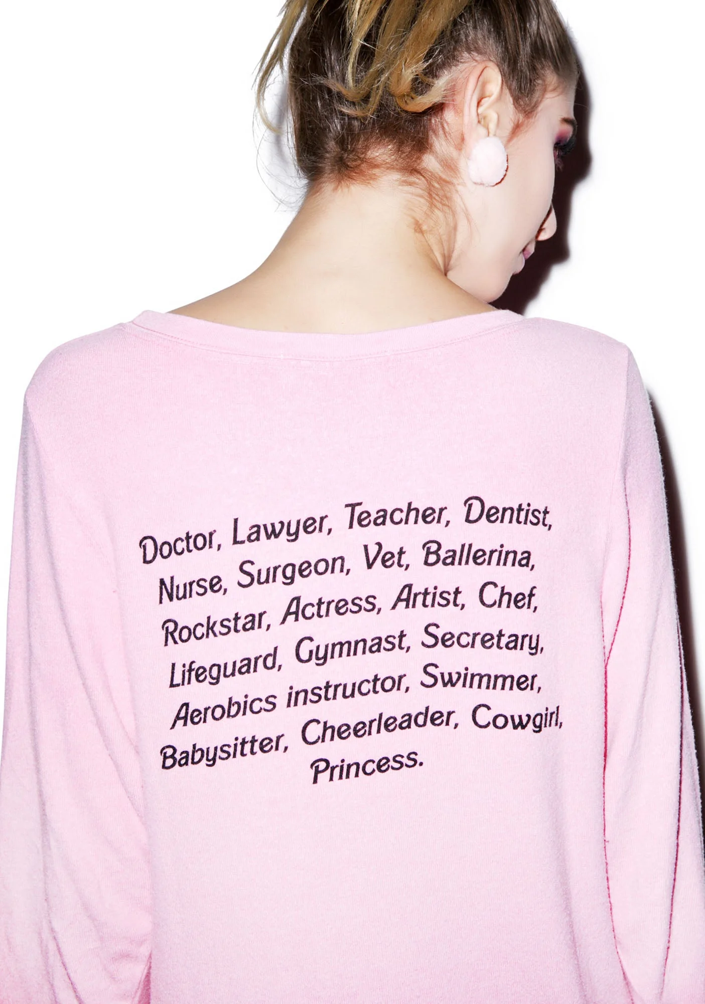 My Resume Baggy Beach Jumper - Black - Image 6