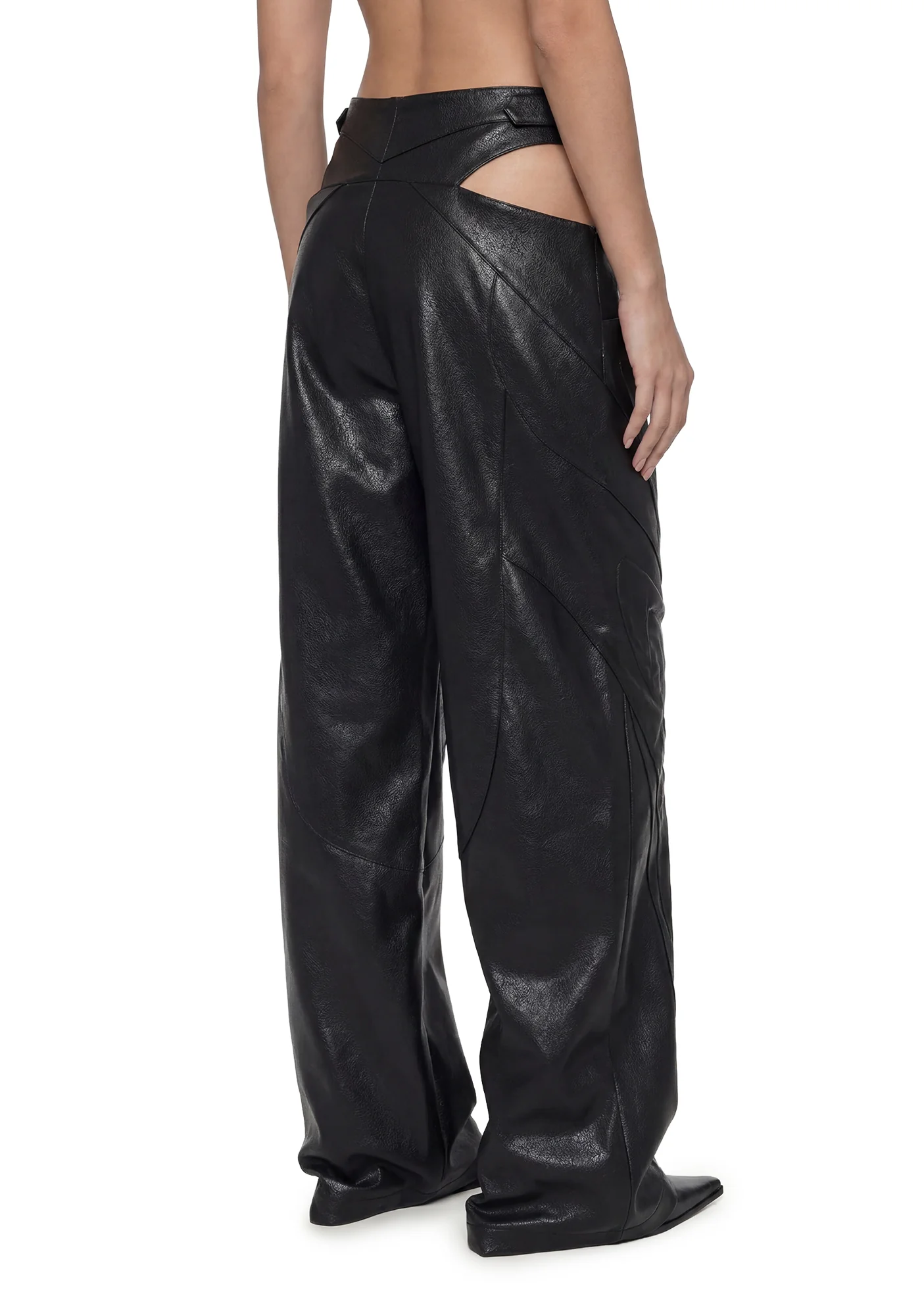 Octane Leather Panty Trousers - Image 4
