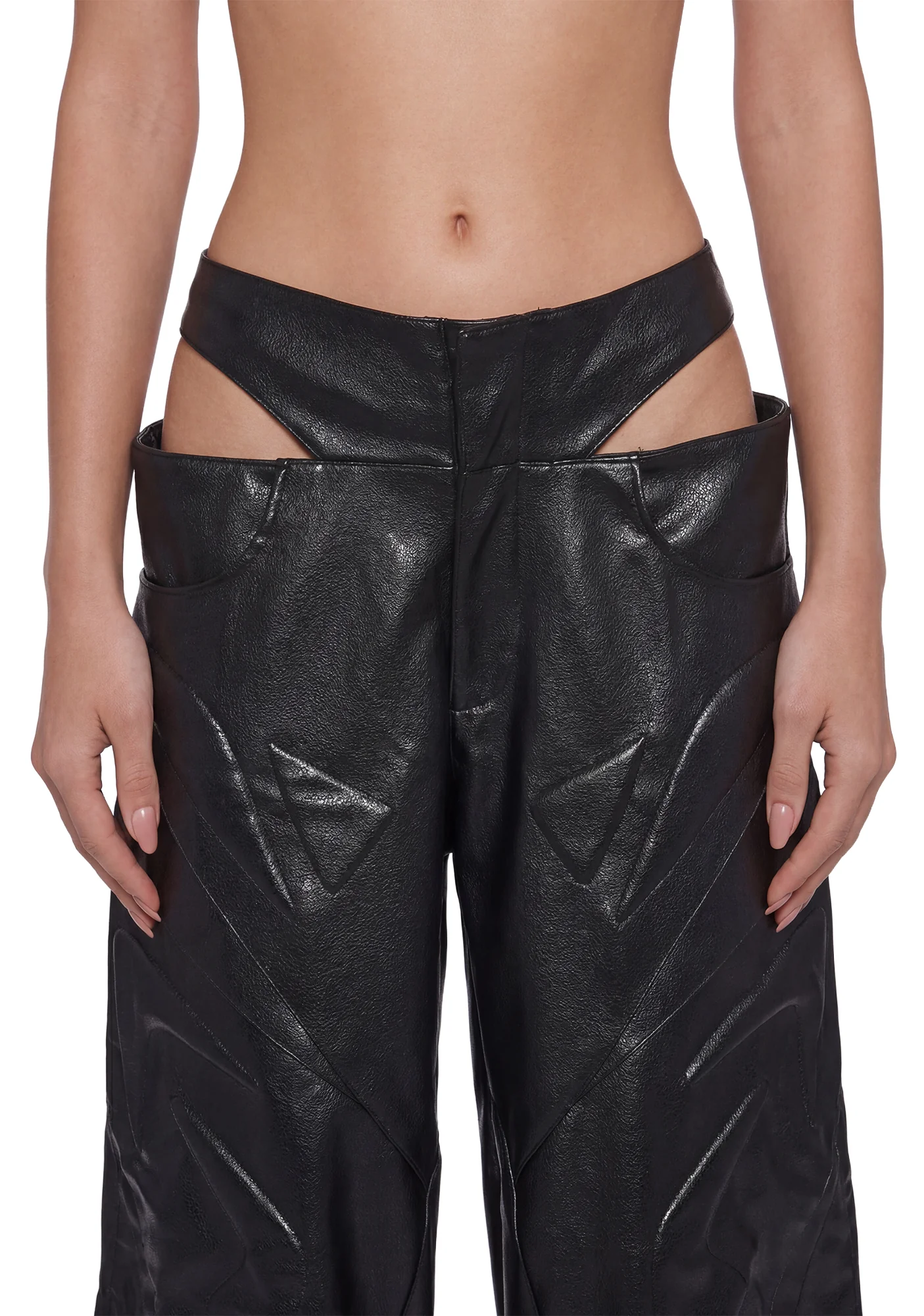 Octane Leather Panty Trousers - Image 5