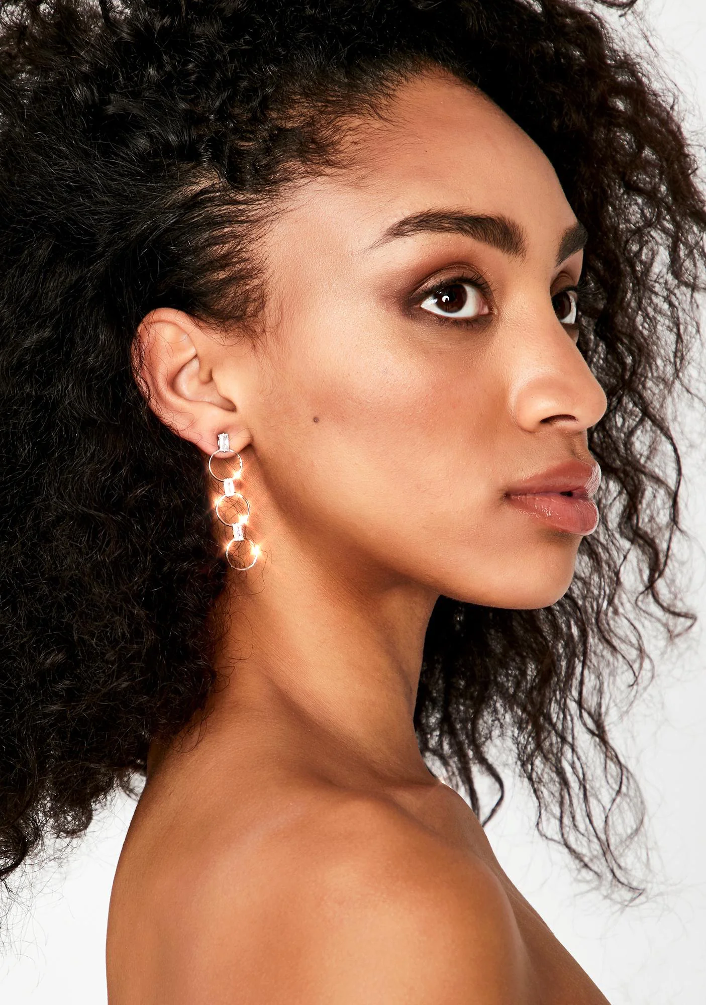 On Trend Rhinestone Earrings