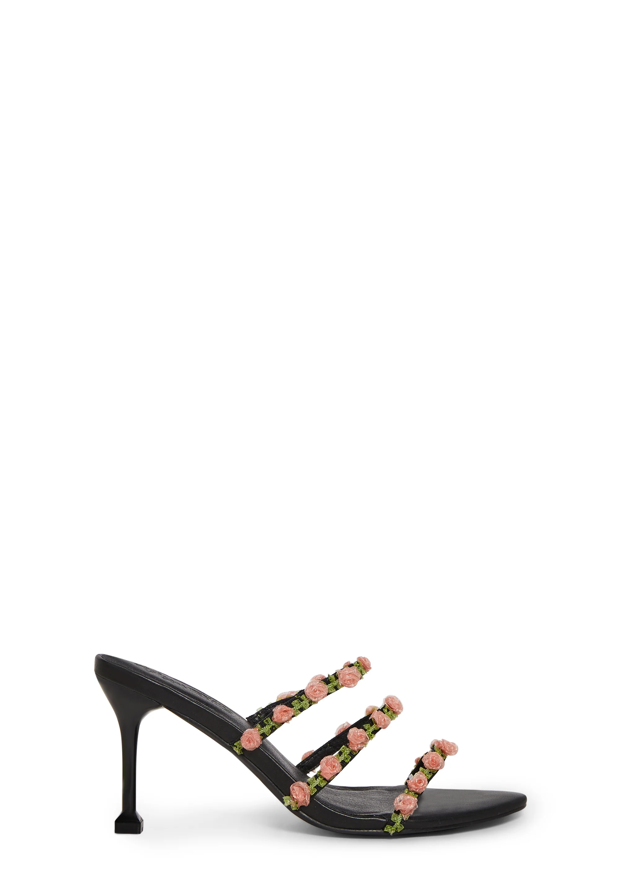 Paris Dreams Leg Warmer Heels - Black